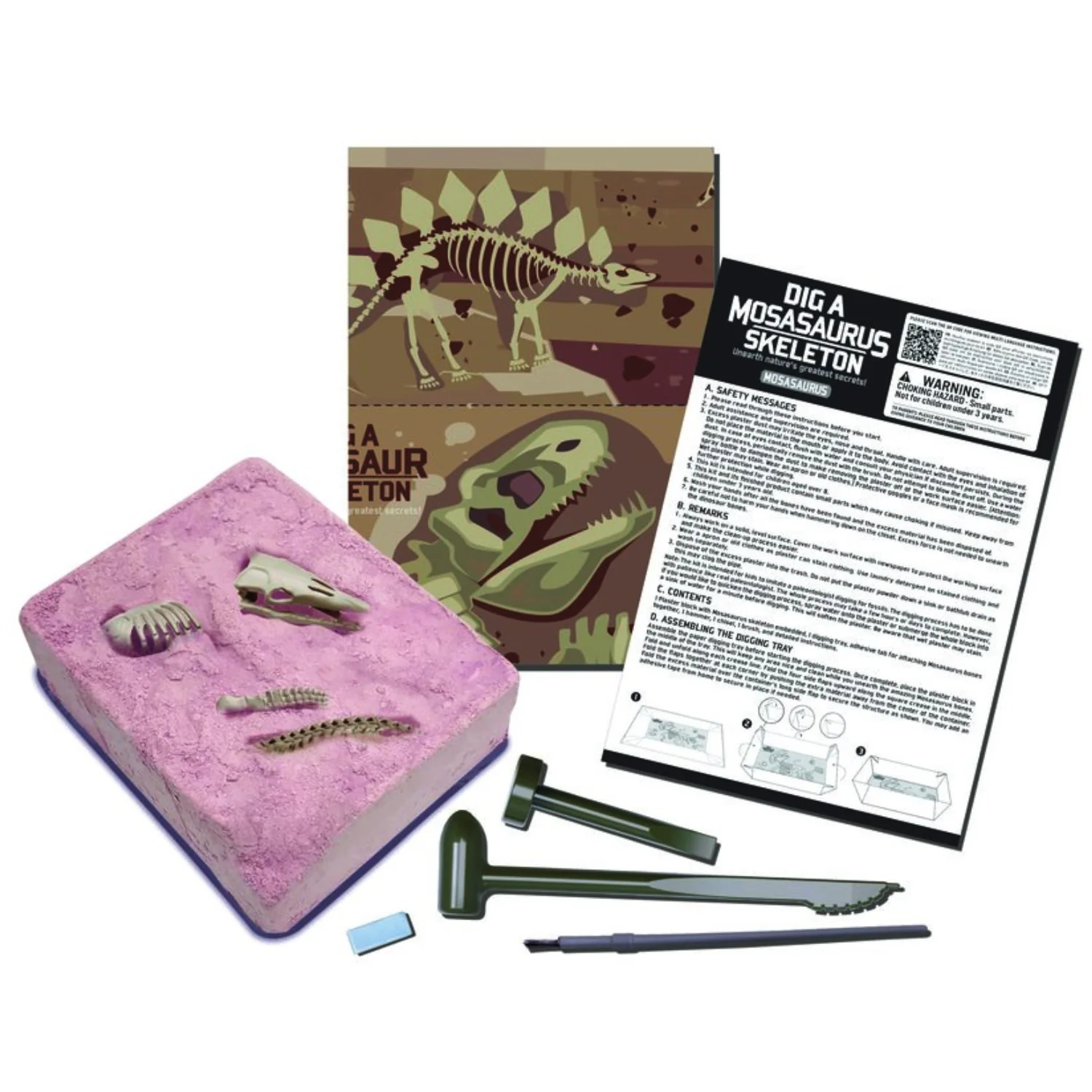 4M Udgrav Et Mosasaurus-Skelet - Image 5