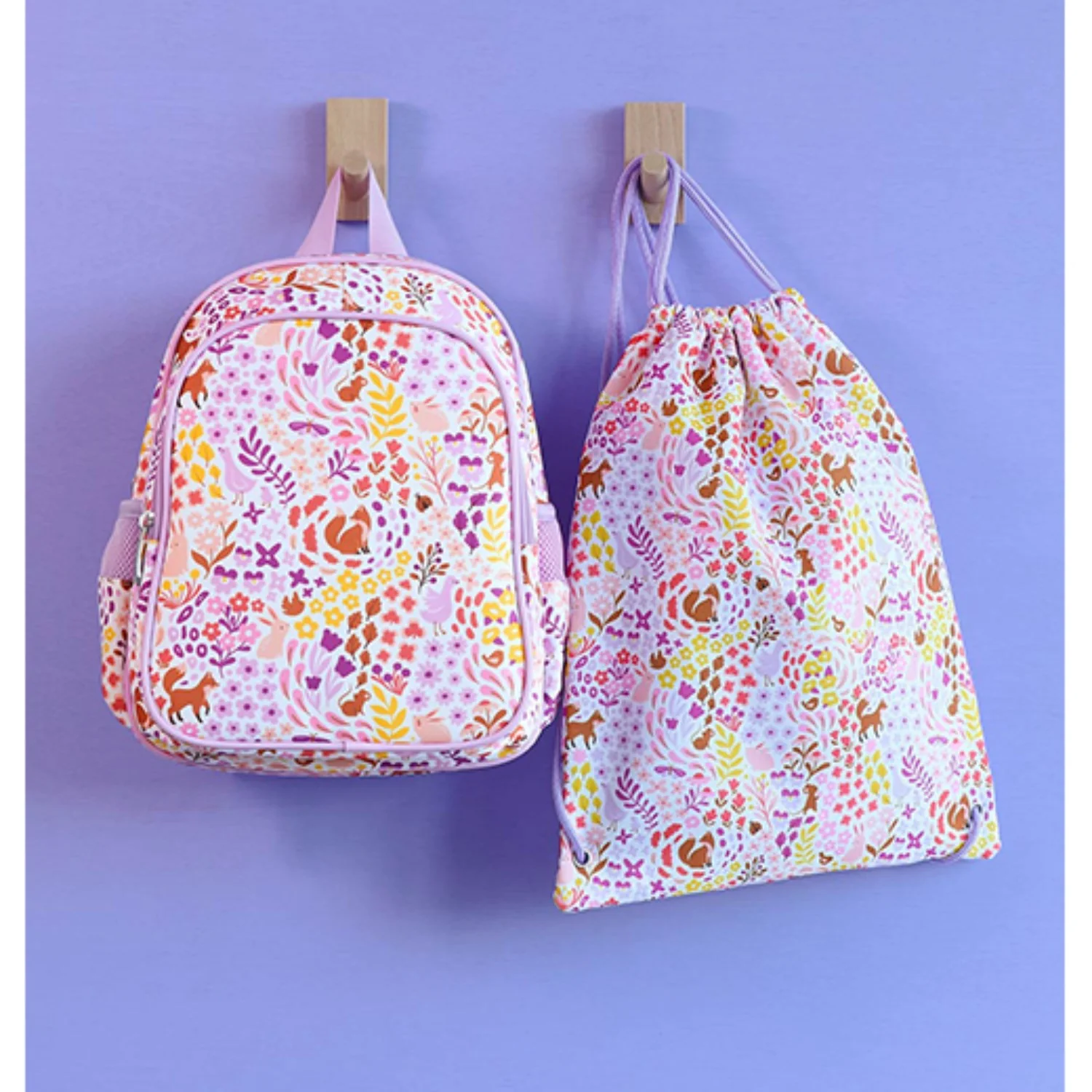 A Little Lovely Company Flower Gardens Gymnastiktaske - Image 5