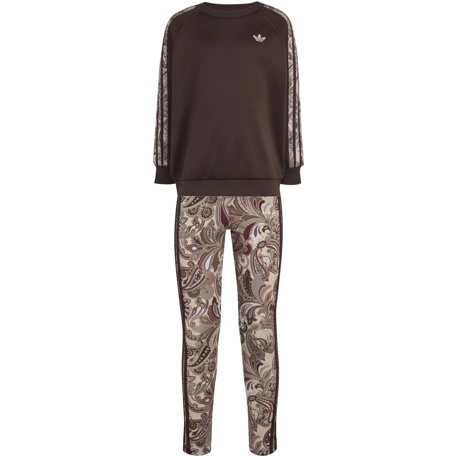 adidas Originals Aurora Coffee Multicolor Wonder Taupe Os Crew Sæt