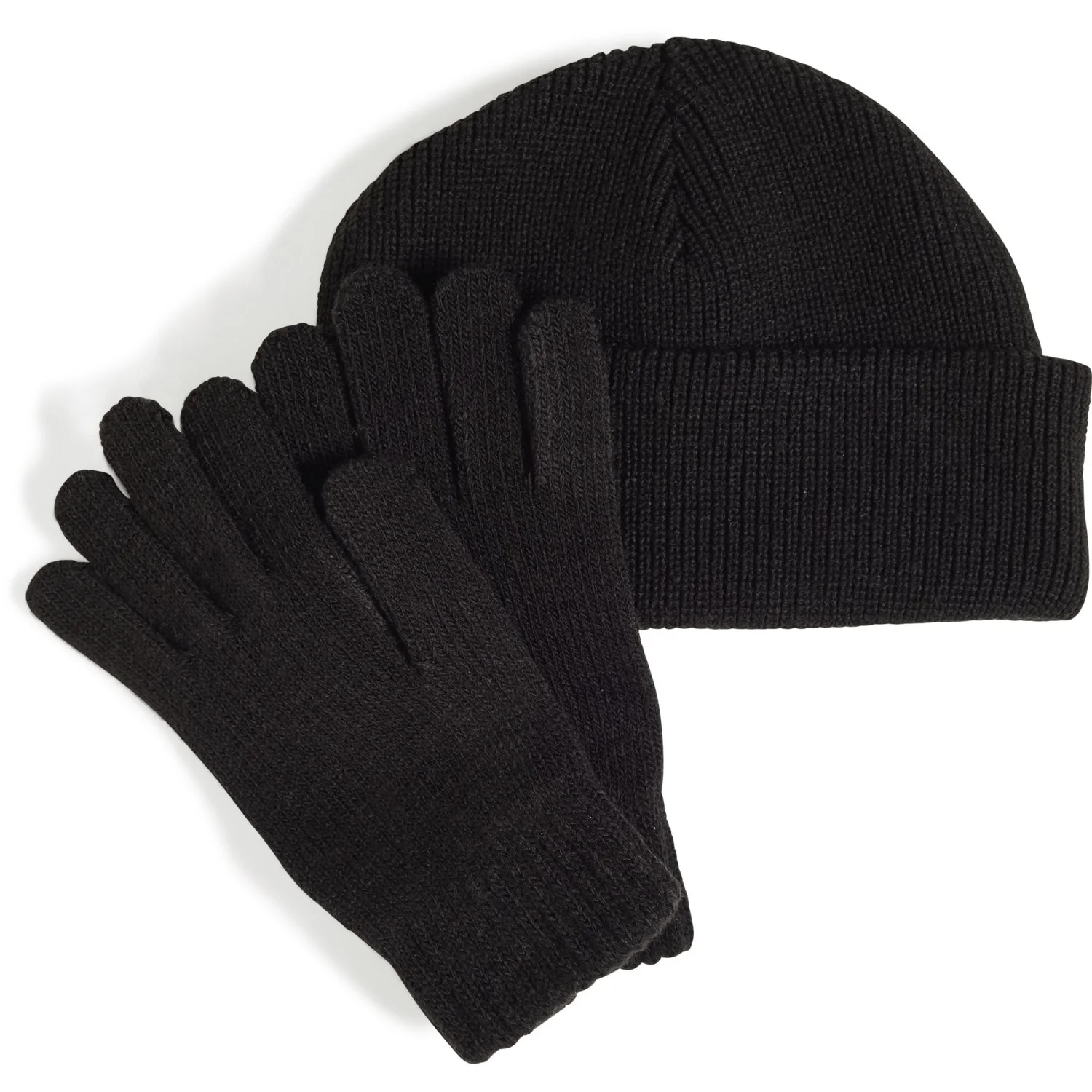 adidas Originals Black/White Handske, Beanie K Sæt - Image 4