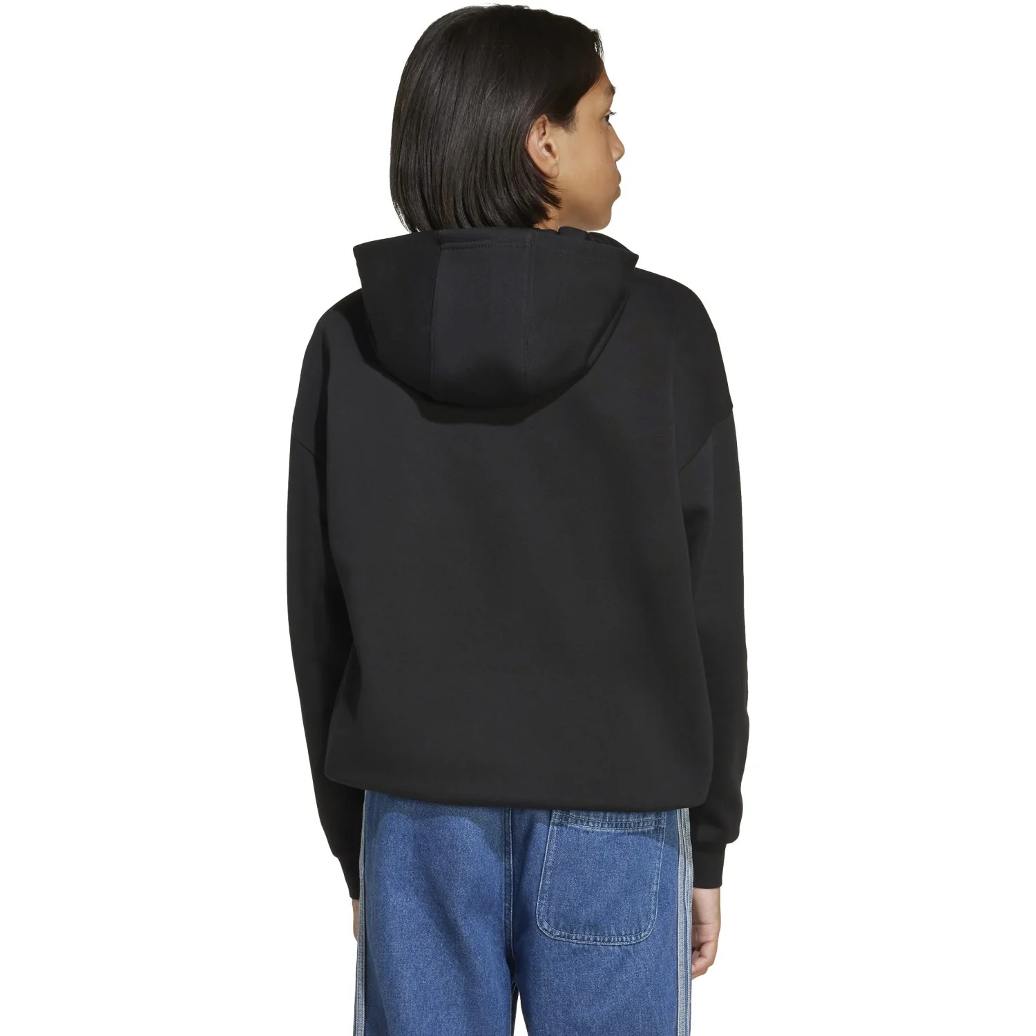adidas Originals Black/White Loose Hættetrøje Fl - Image 3