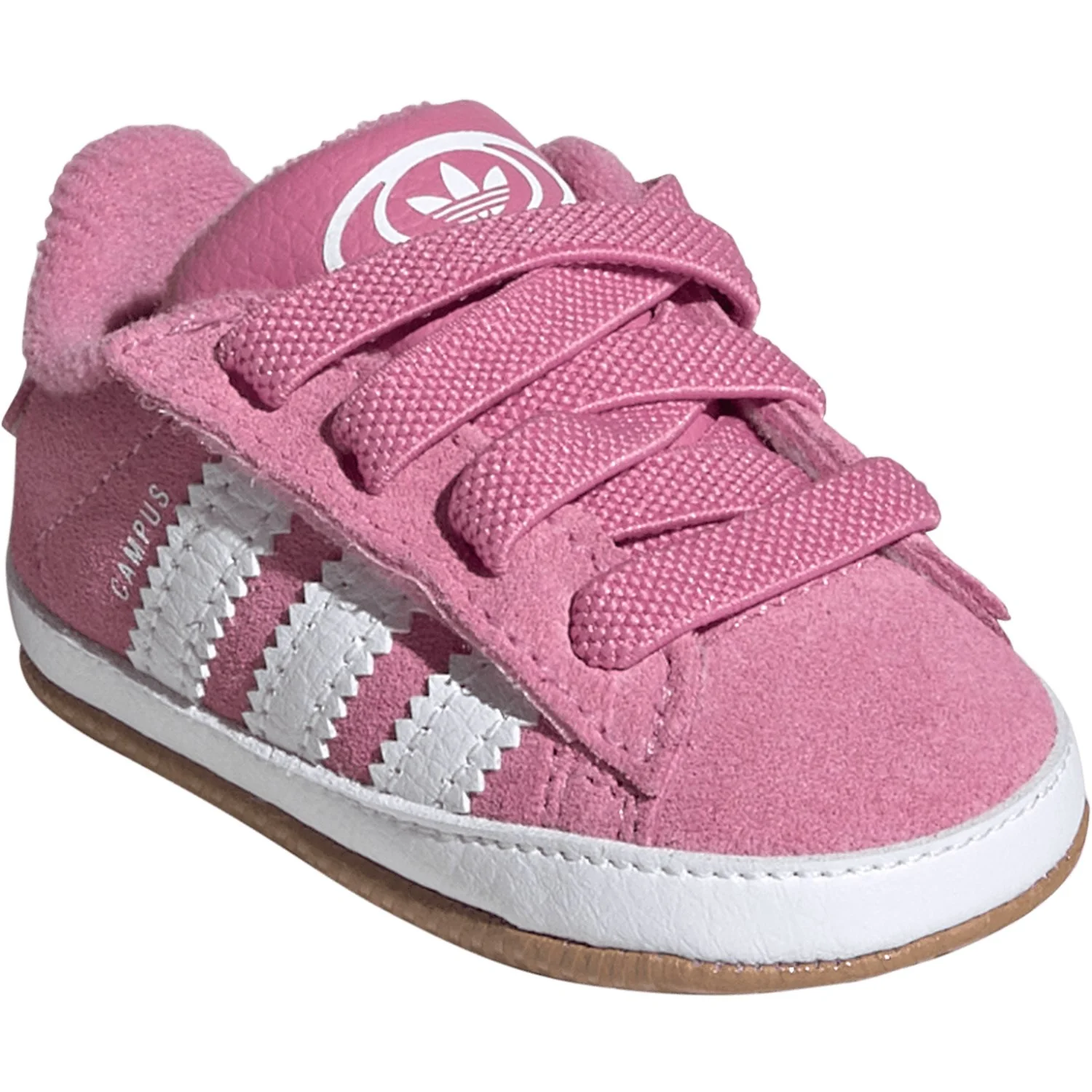 adidas Originals Bliss Pink/Ftwr White/Gum 2 Campus 00S Crib Sneakers - Image 2