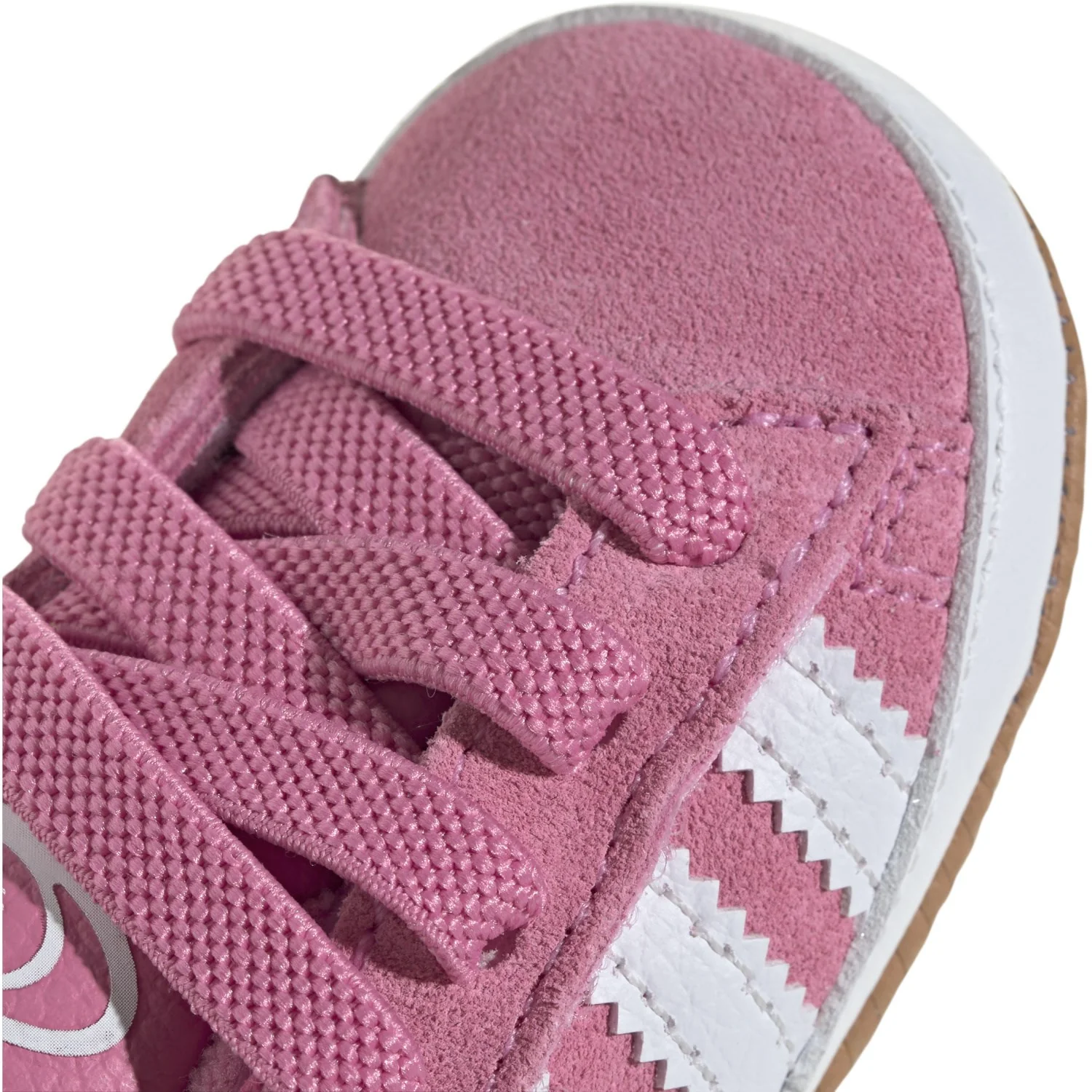 adidas Originals Bliss Pink/Ftwr White/Gum 2 Campus 00S Crib Sneakers - Image 3