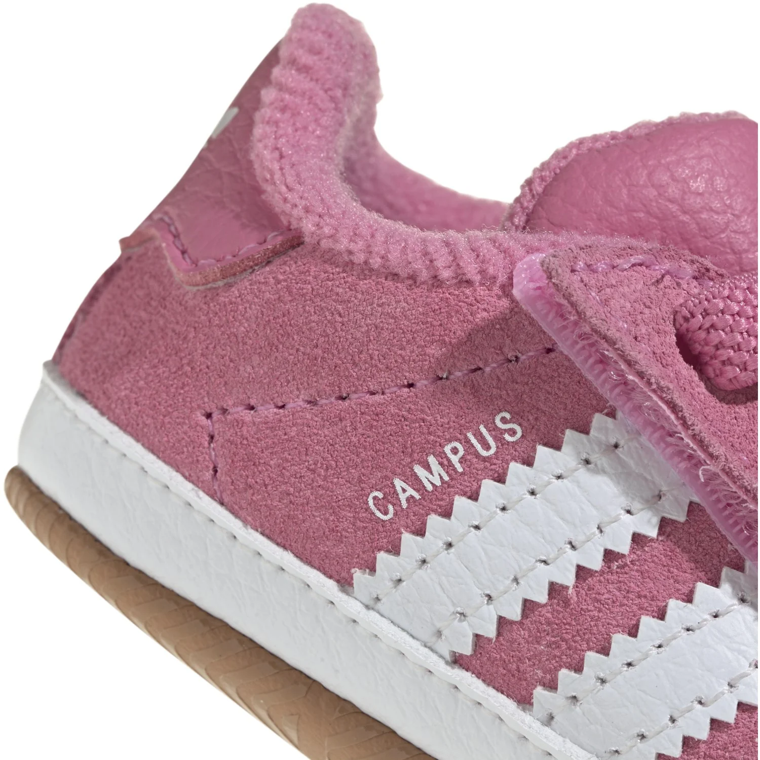 adidas Originals Bliss Pink/Ftwr White/Gum 2 Campus 00S Crib Sneakers - Image 4