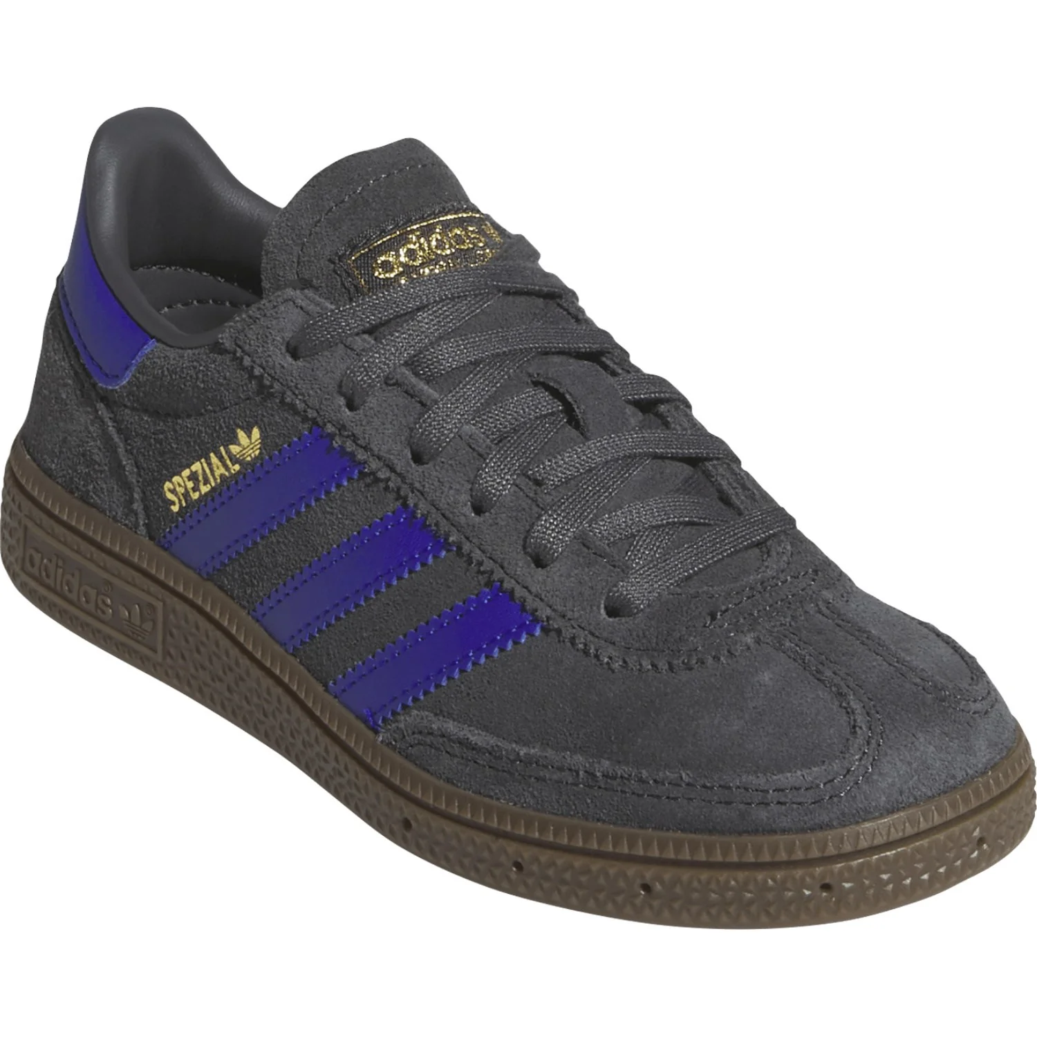 adidas Originals Carbon/Lucid Blue/Gum5 Handball Spezial C Sneakers - Image 2