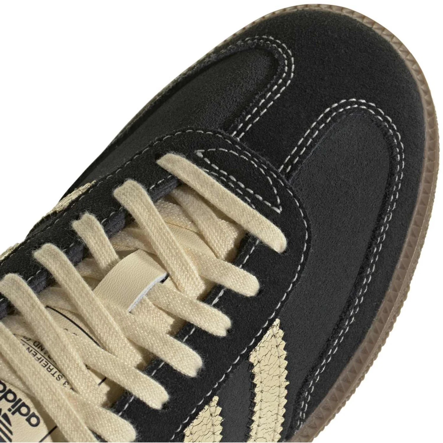 adidas Originals Carbon Warm Vanilla Gum5 Samba Og J Sneakers - Image 3
