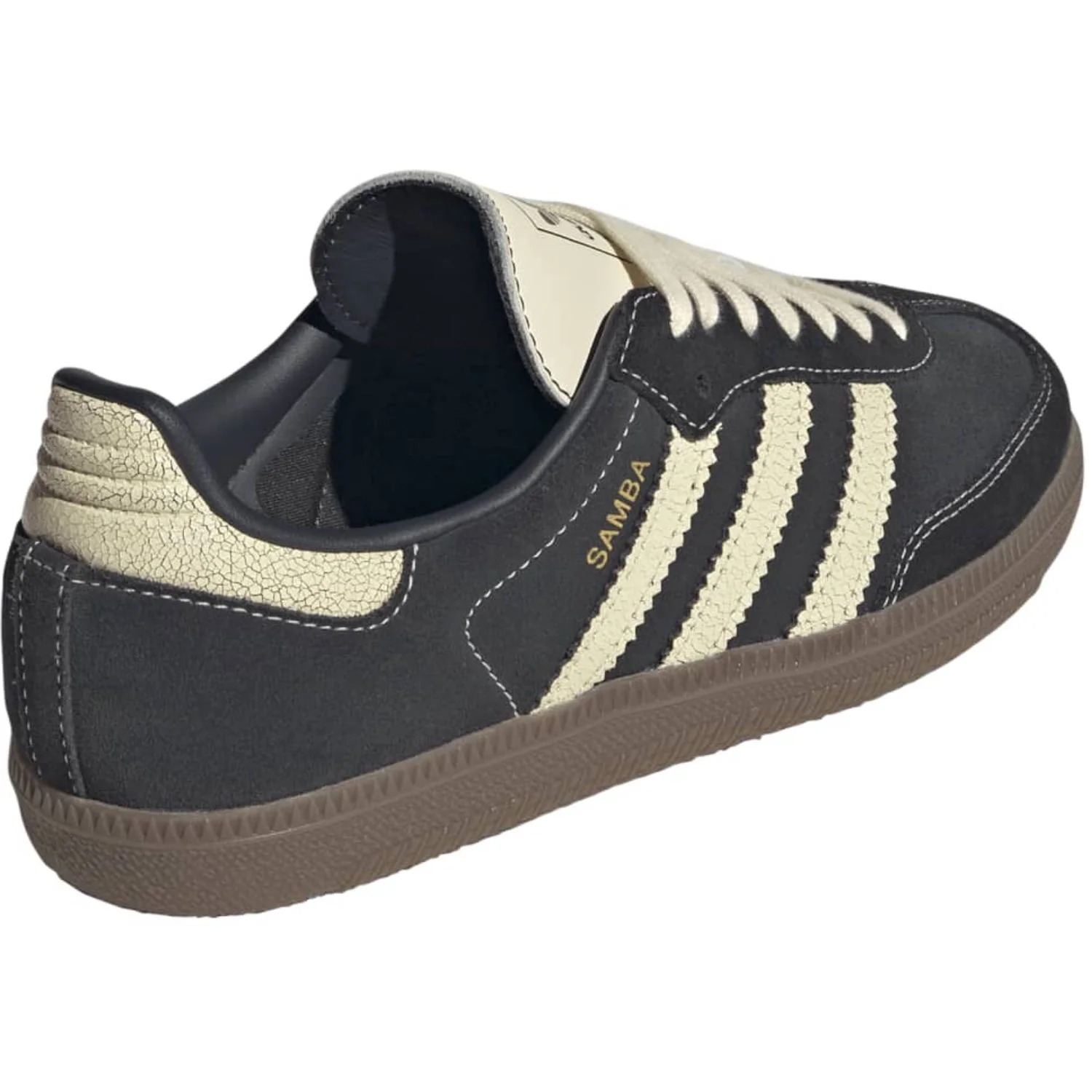 adidas Originals Carbon Warm Vanilla Gum5 Samba Og J Sneakers - Image 5