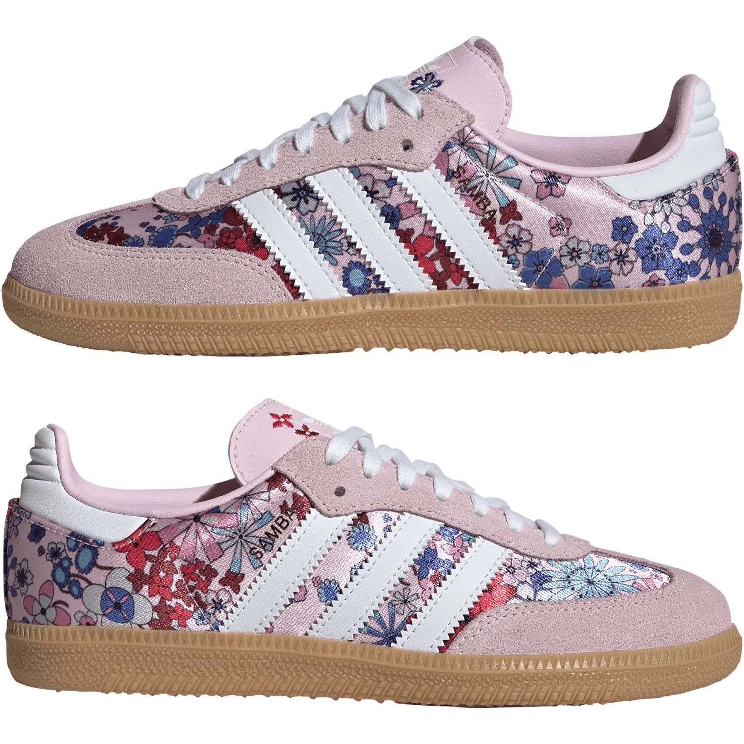 adidas Originals Clear Pink/Ftwr White/Gum 3 Samba Og J Sneakers - Image 5