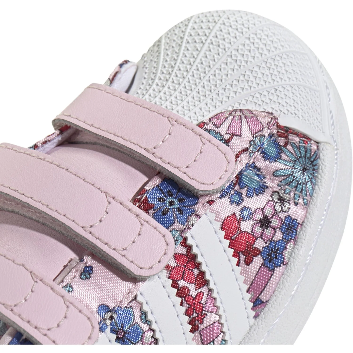 adidas Originals Clear Pink/Ftwr White/Light Pink Superstar Ii Cf C Sneakers - Image 3