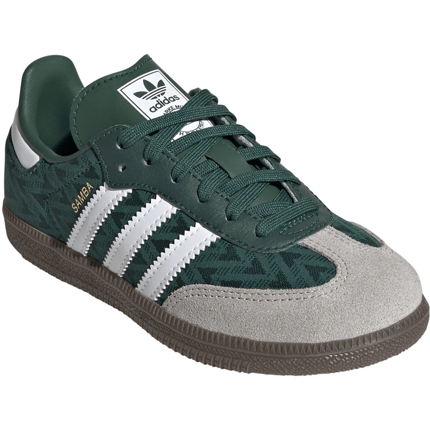 adidas Originals Collegiate Green/Ftwr White/Gum5 Samba Og C Sneakers - Image 2