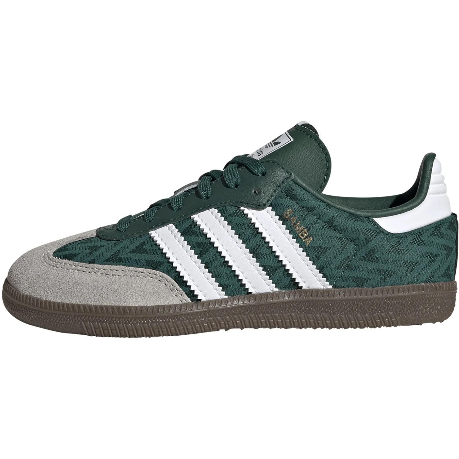 adidas Originals Collegiate Green/Ftwr White/Gum5 Samba Og C Sneakers - Image 6
