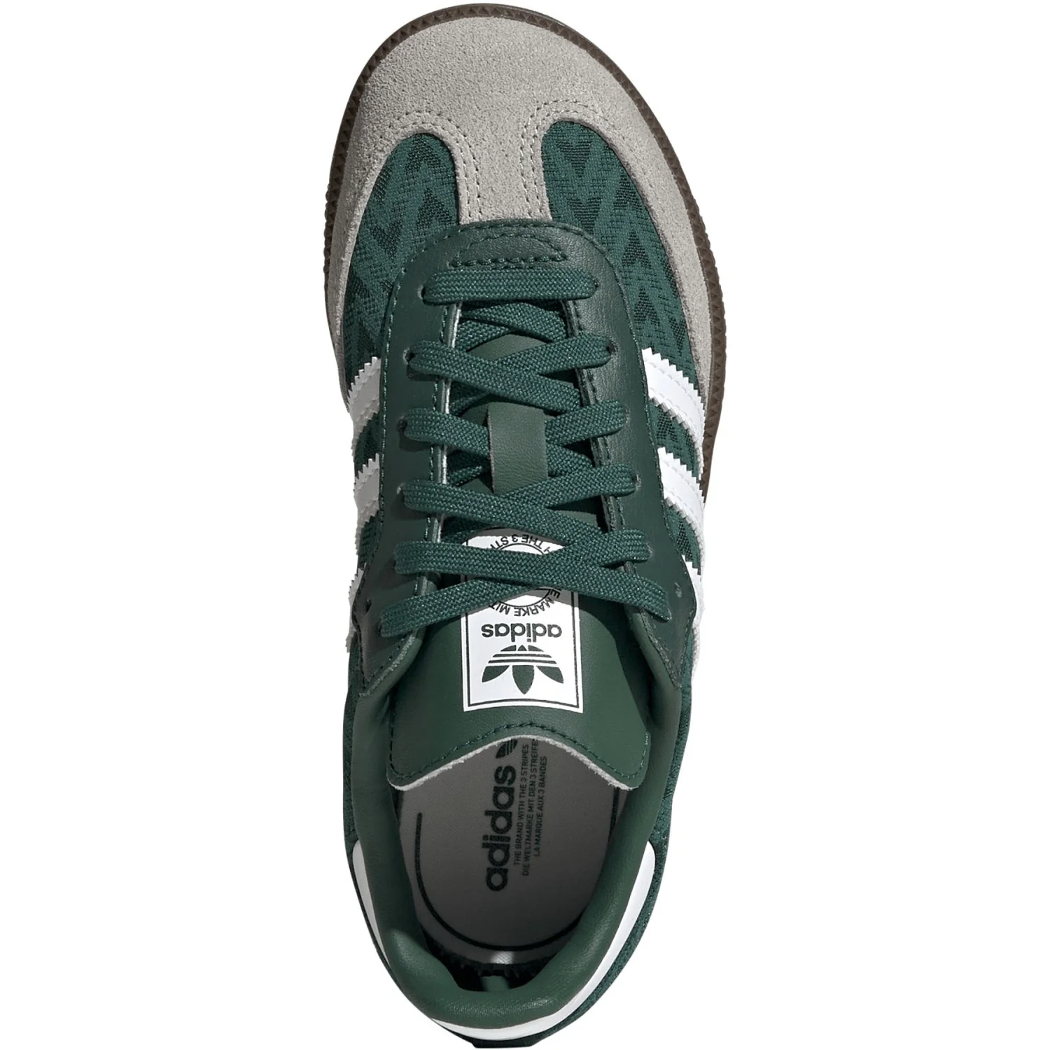 adidas Originals Collegiate Green/Ftwr White/Gum5 Samba Og C Sneakers - Image 8