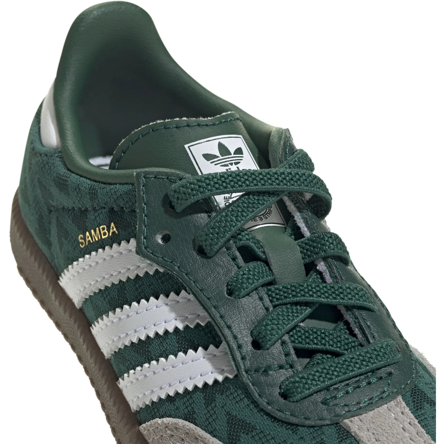 adidas Originals Collegiate Green/Ftwr White/Gum5 Samba Og Cf El I Sneakers - Image 4
