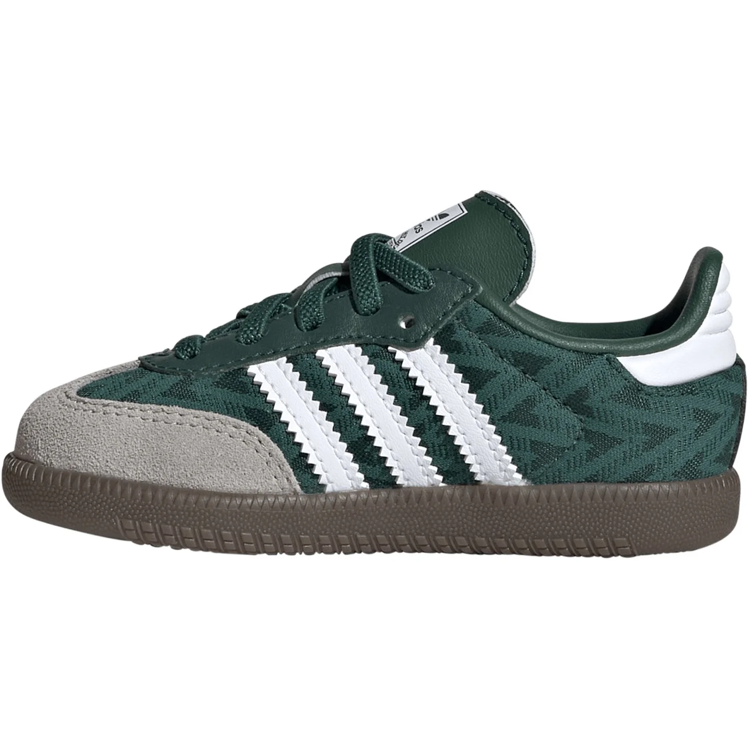 adidas Originals Collegiate Green/Ftwr White/Gum5 Samba Og Cf El I Sneakers - Image 7