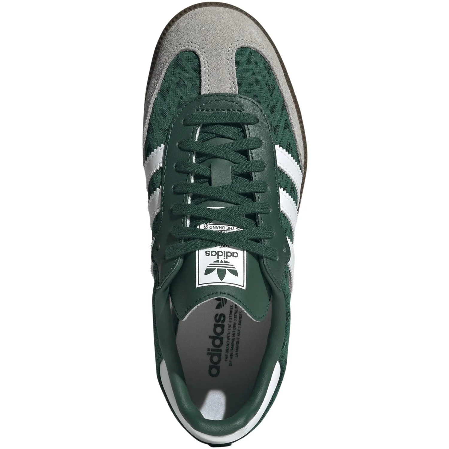adidas Originals Collegiate Green/Ftwr White/Gum5 Samba Og J Sneakers - Image 8