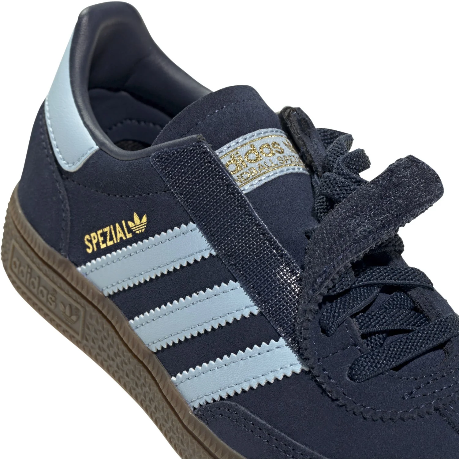 adidas Originals Collegiate Navy/Clear Sky/Gum5 Handball Spezial Cf El C Sneakers - Image 4