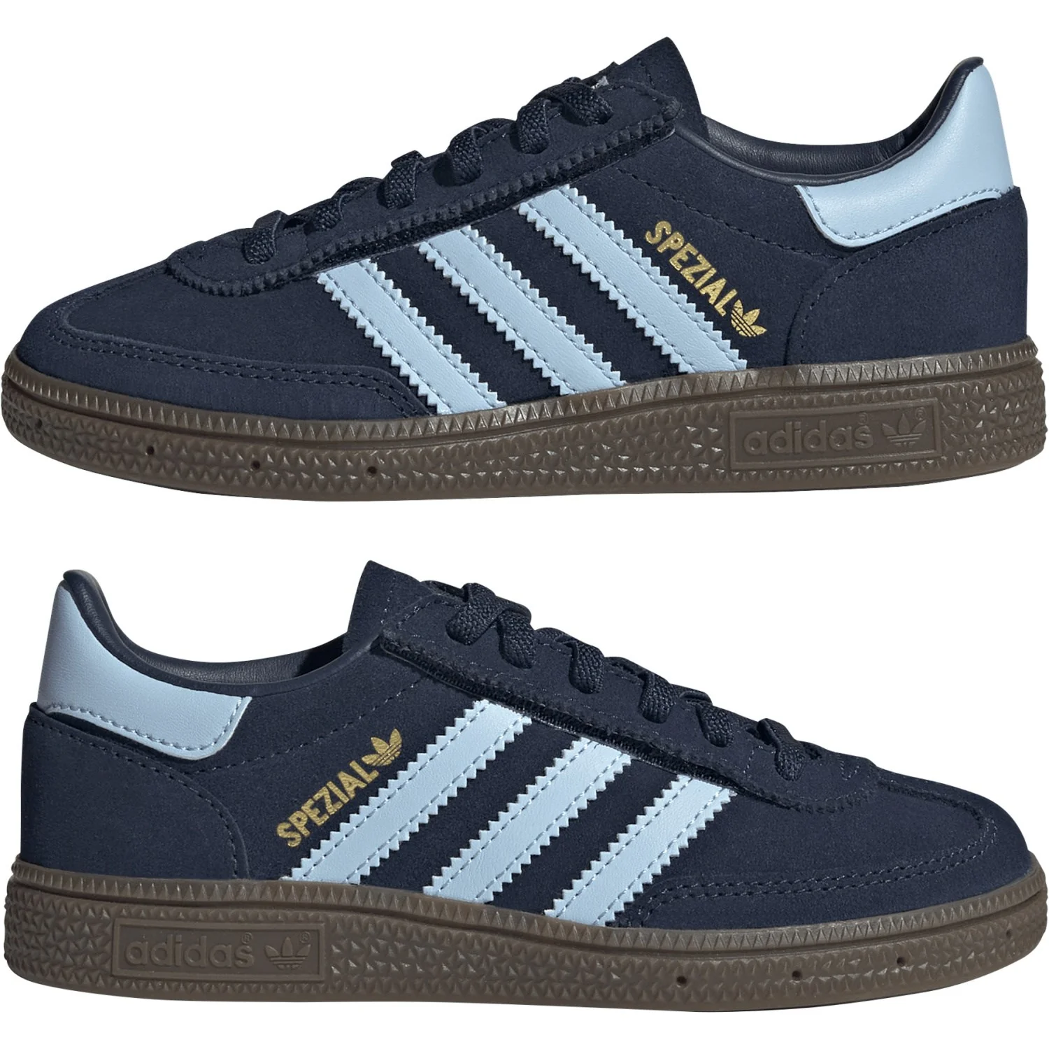 adidas Originals Collegiate Navy/Clear Sky/Gum5 Handball Spezial Cf El C Sneakers - Image 6