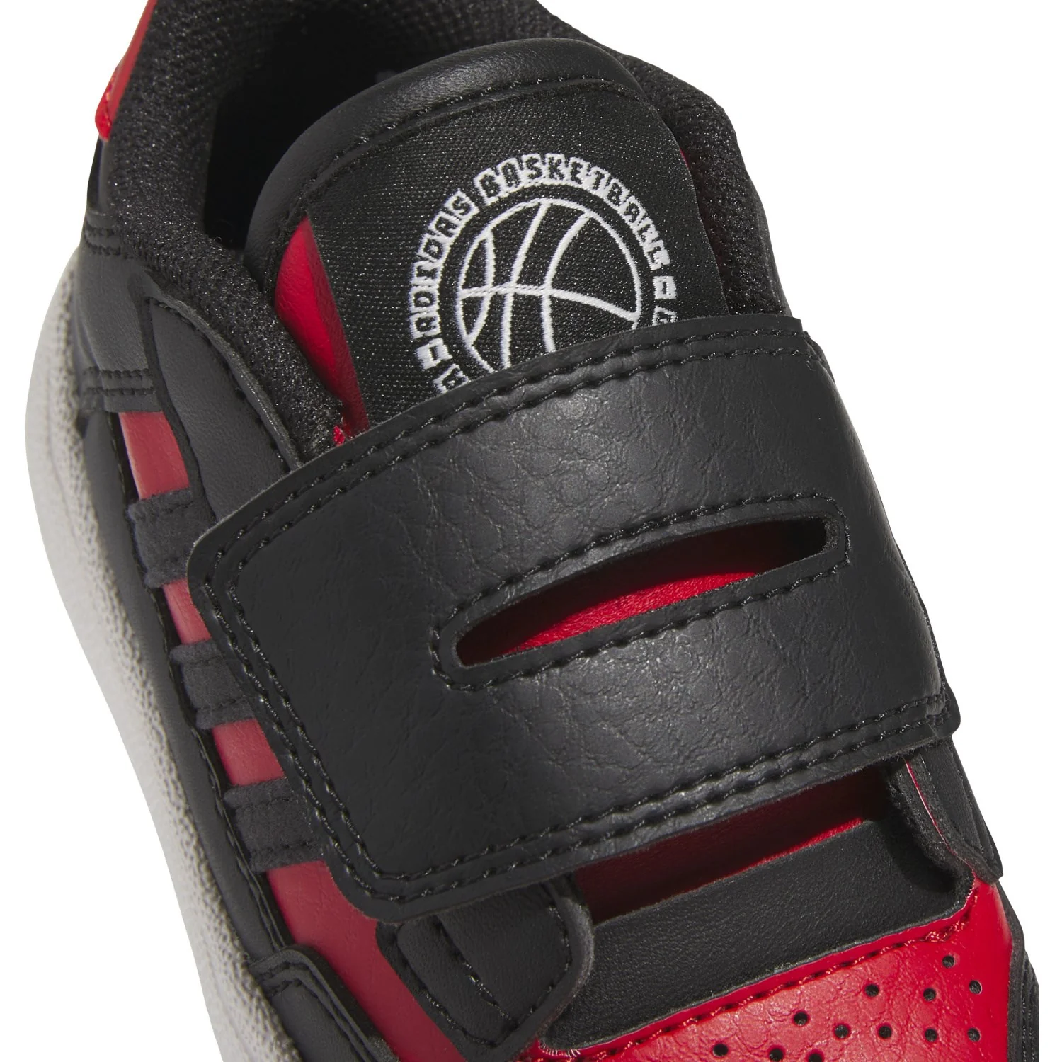 adidas Originals Core Black/Collegiate Red/Core White Rapid Court Cf I Sneakers - Image 3