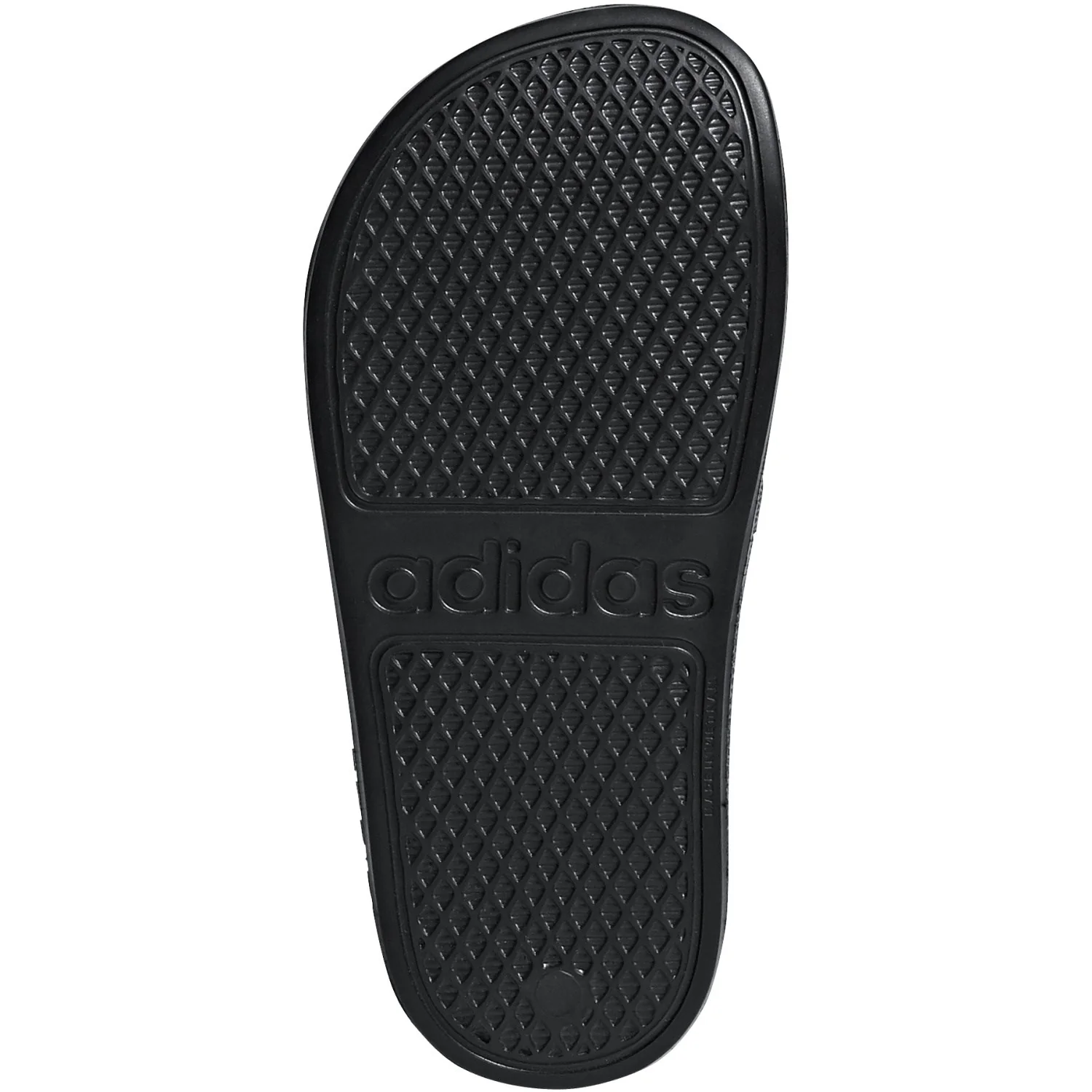 adidas Originals Core Black/Ftwr White/Core Black Adilette Aqua K Sandal - Image 9