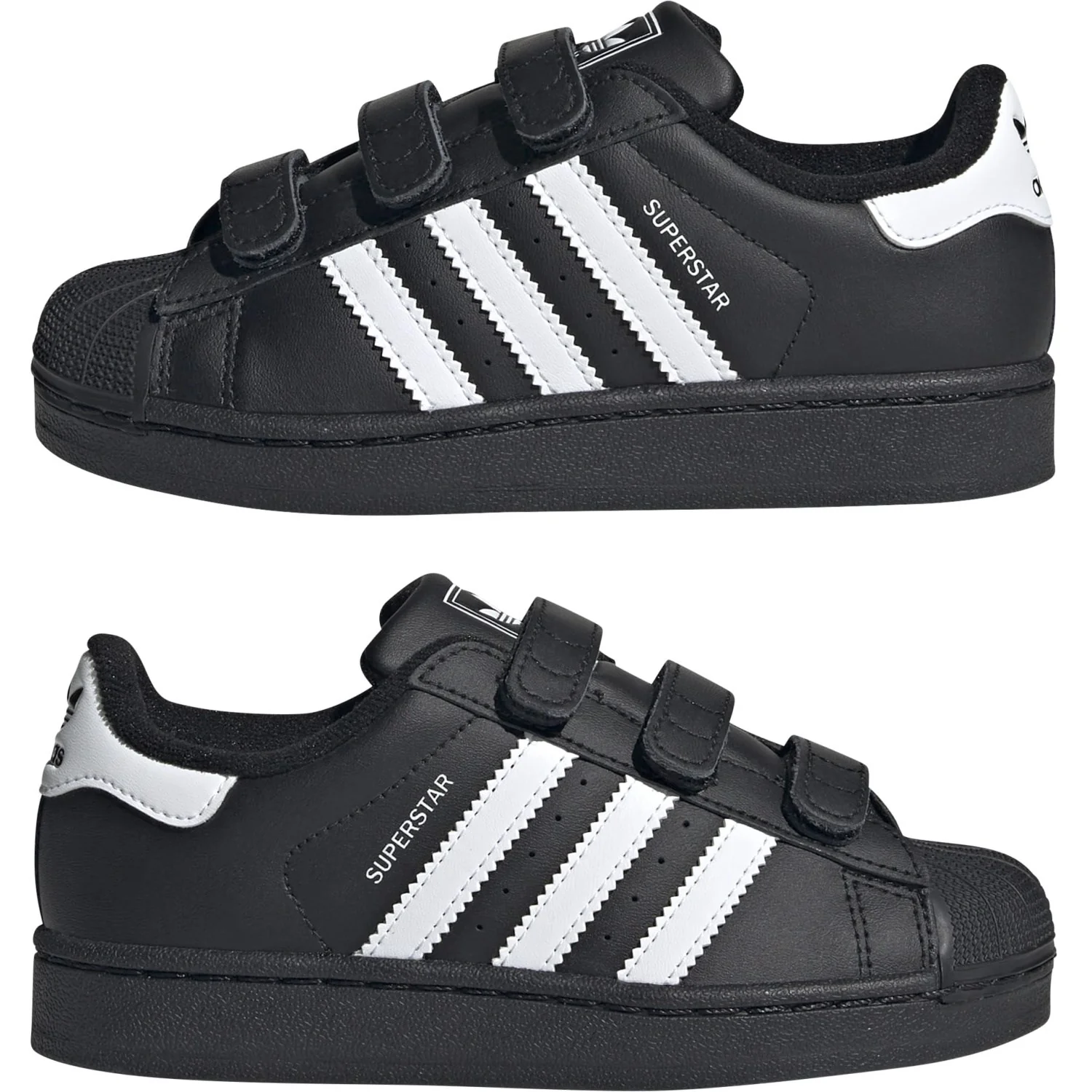 adidas Originals Core Black/Ftwr White/Core Black Superstar Ii Cf C Sneakers - Image 5