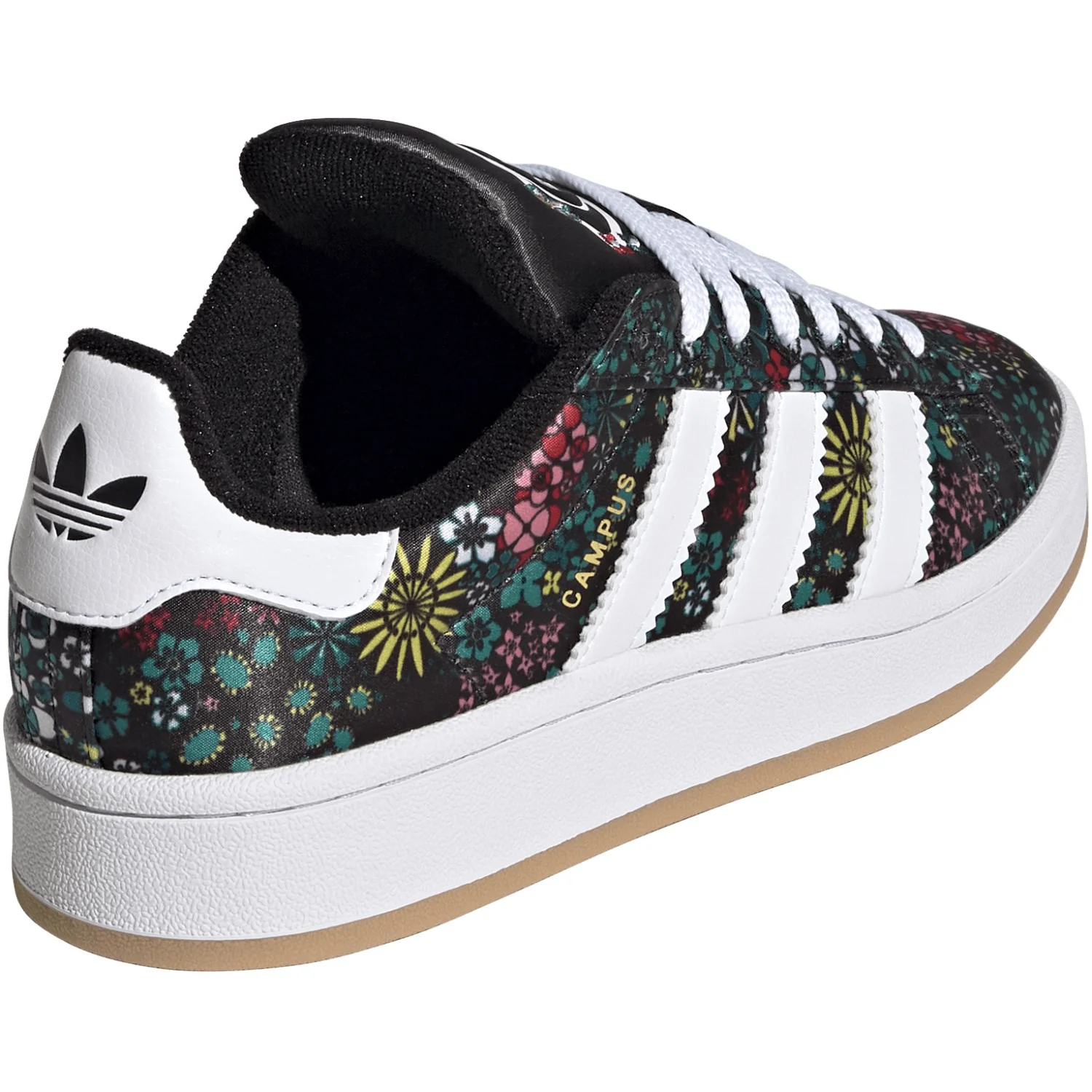 adidas Originals Core Black/Ftwr White/Gold Met. Campus 00S J Sneakers - Image 9