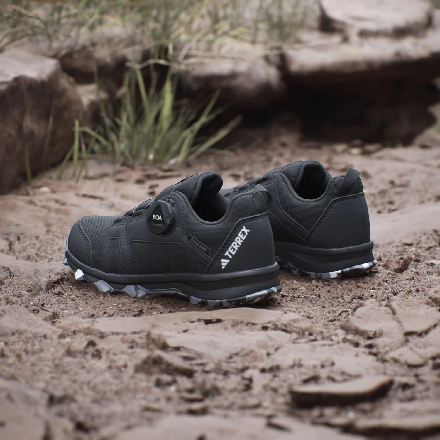 adidas Originals Core Black/Ftwr White/Grey Three Terrex Agravic Boa R.Rdy K Sko - Image 5