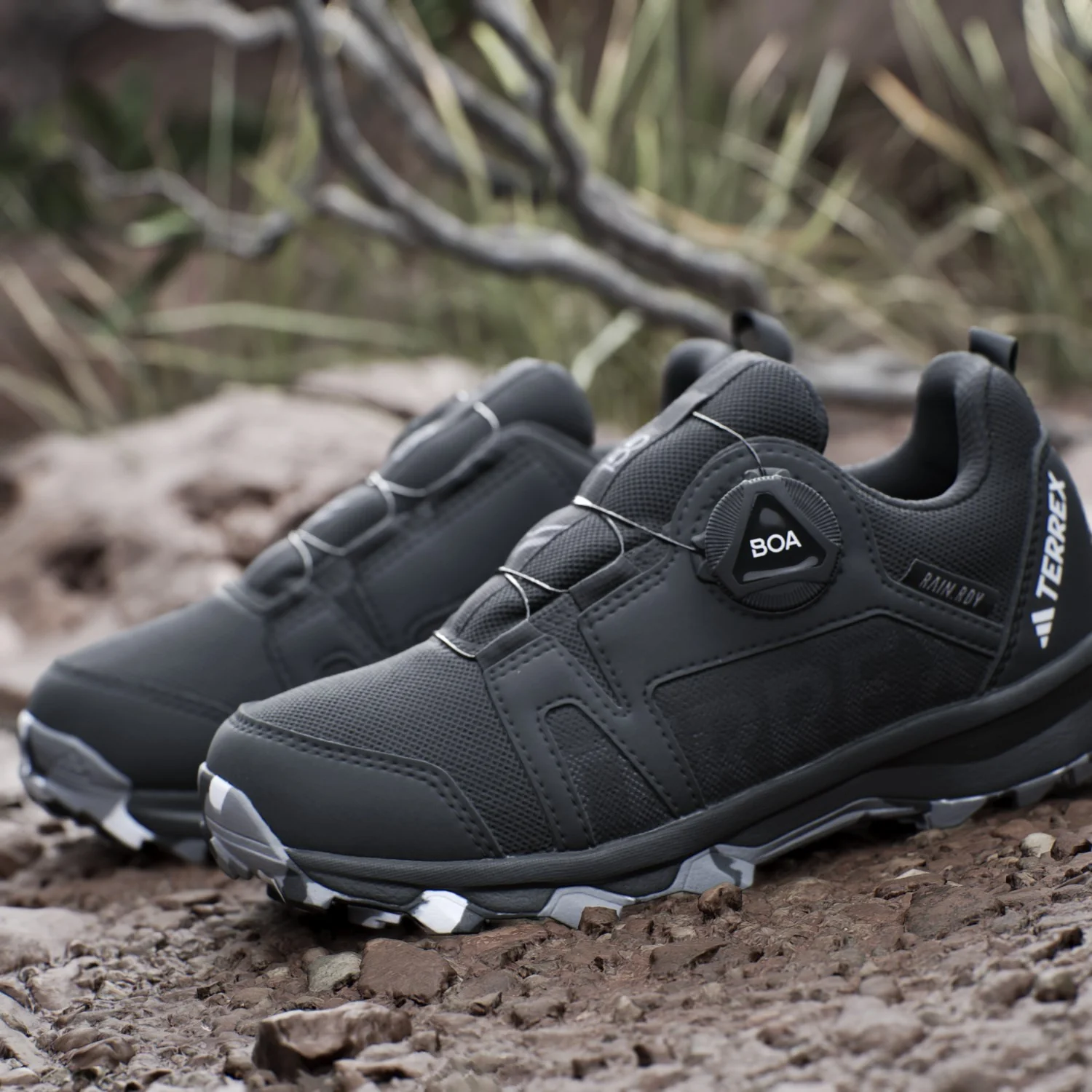adidas Originals Core Black/Ftwr White/Grey Three Terrex Agravic Boa R.Rdy K Sko - Image 8