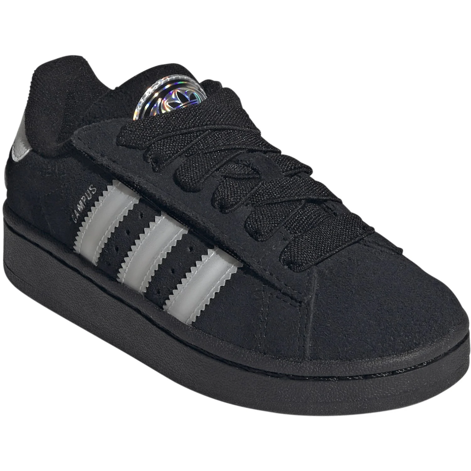 adidas Originals Core Black Ftwr White Pure Purple Campus 00S Led Lights Cf El C Sneakers - Image 2