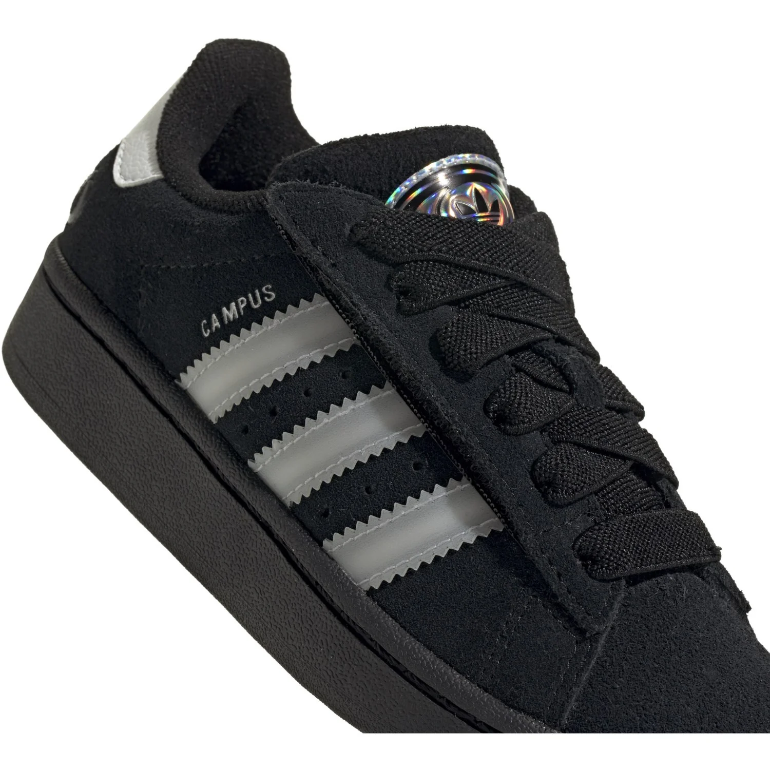 adidas Originals Core Black Ftwr White Pure Purple Campus 00S Led Lights Cf El C Sneakers - Image 3
