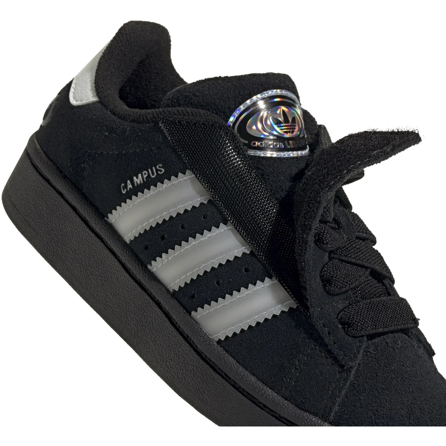 adidas Originals Core Black Ftwr White Pure Purple Campus 00S Led Lights Cf El C Sneakers - Image 5