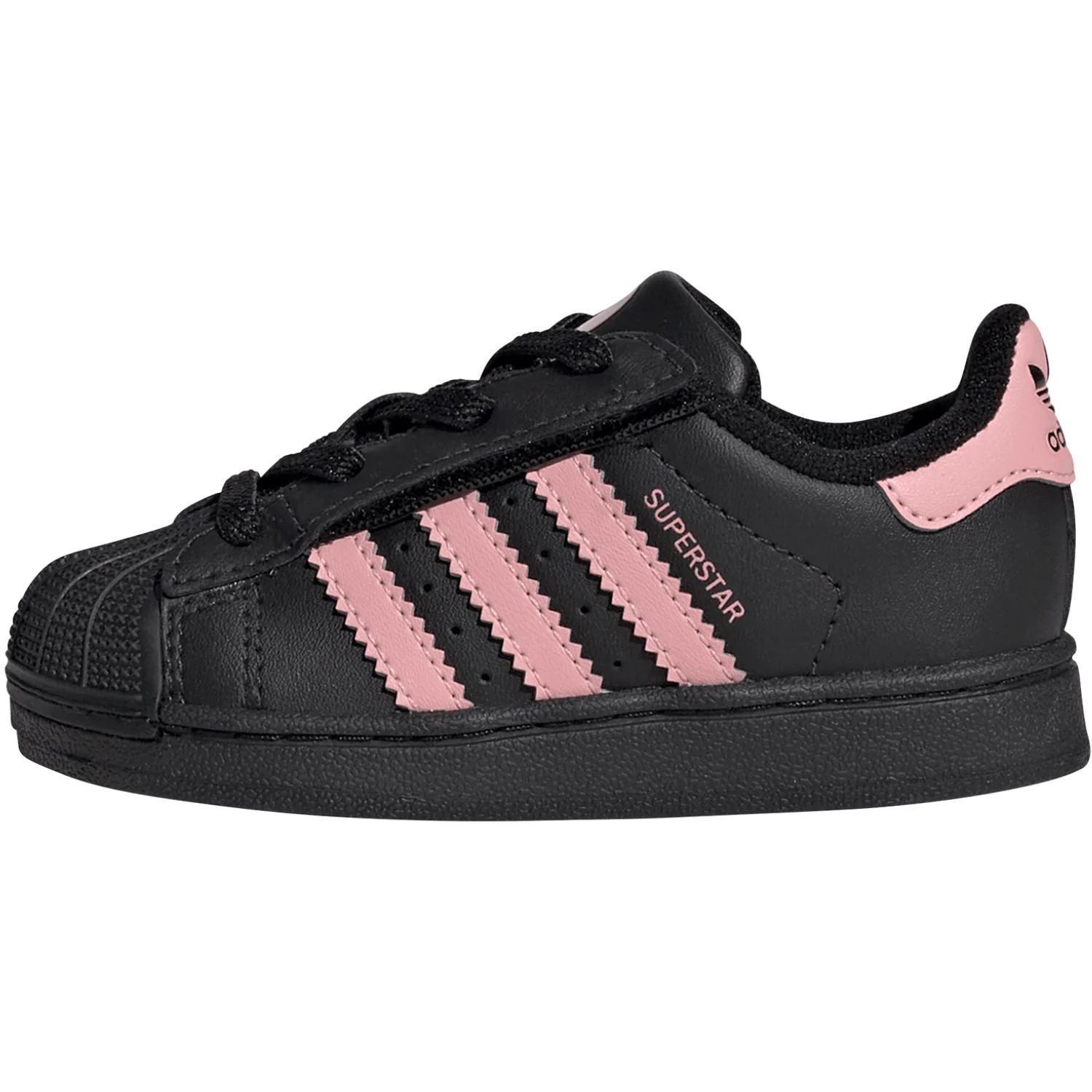 adidas Originals Core Black/Glow Pink/Core Black Superstar Ii Cf El I Sneakers - Image 8