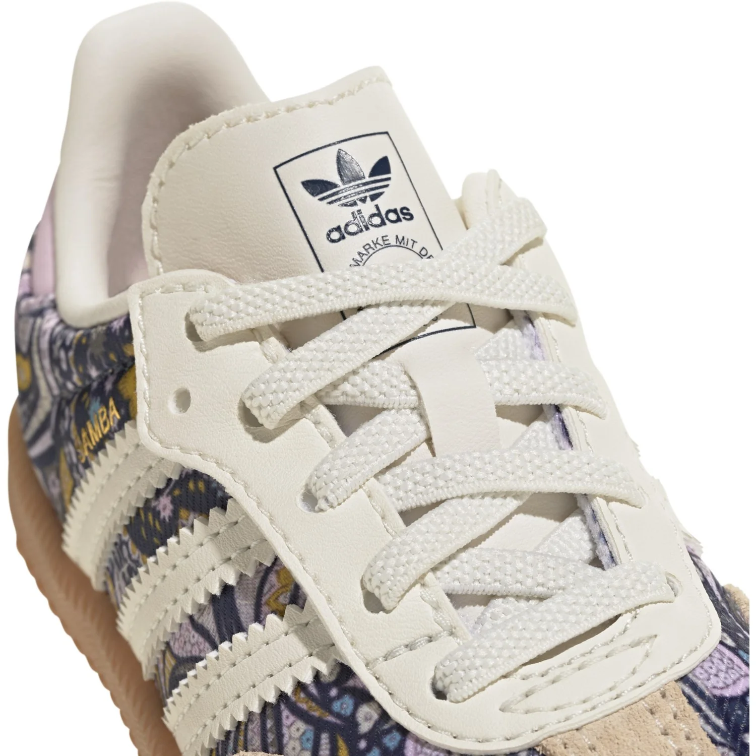 adidas Originals Core White Orchid Fusion Gum 2 Samba Og Cf El I Sneakers - Image 3
