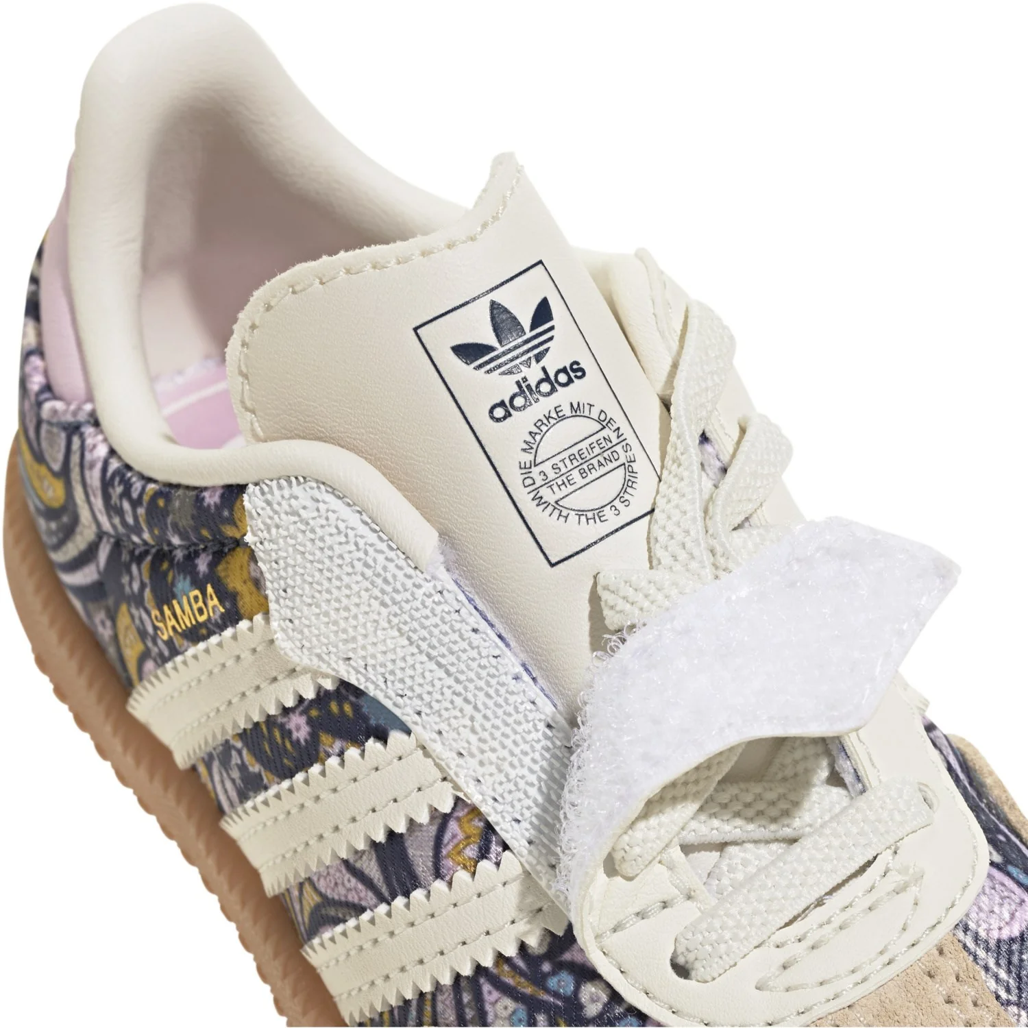 adidas Originals Core White Orchid Fusion Gum 2 Samba Og Cf El I Sneakers - Image 4
