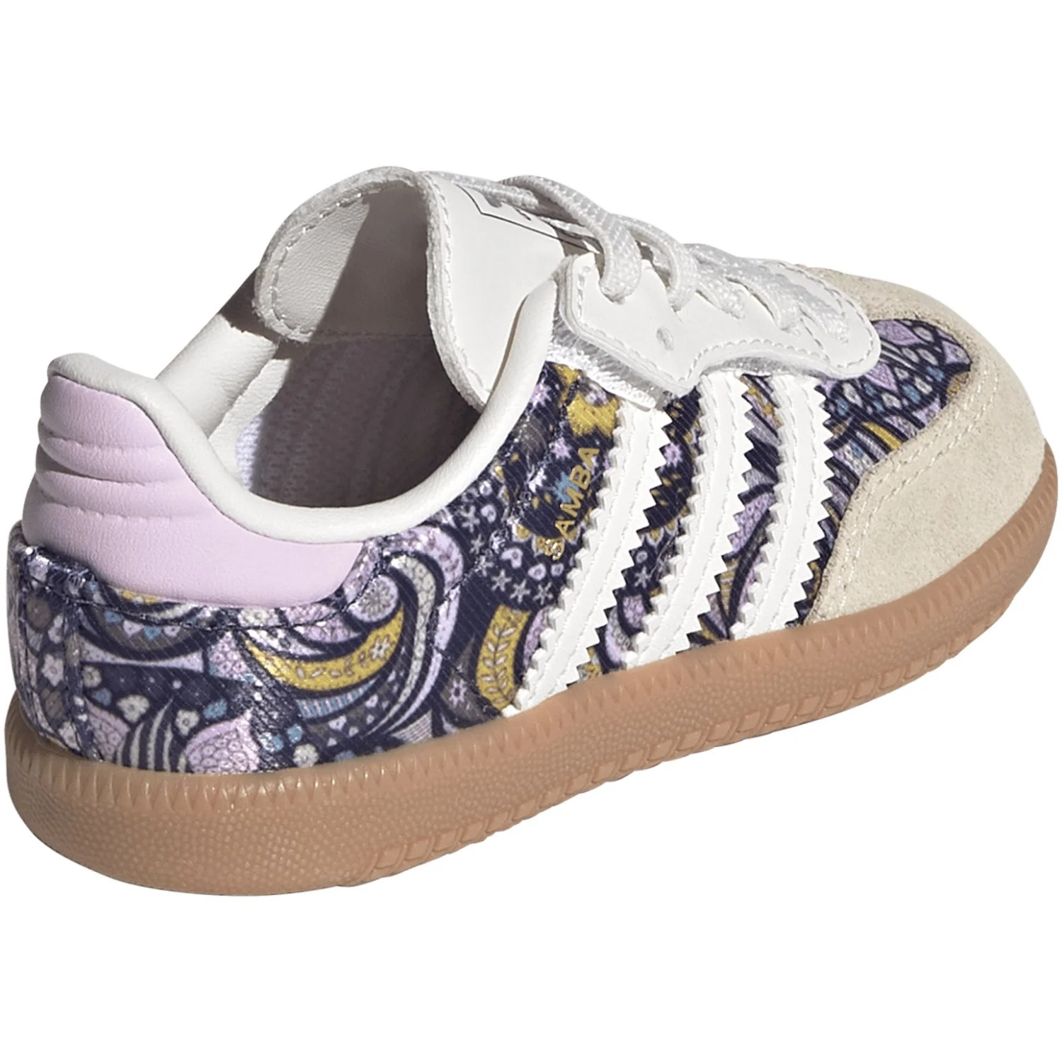 adidas Originals Core White Orchid Fusion Gum 2 Samba Og Cf El I Sneakers - Image 8