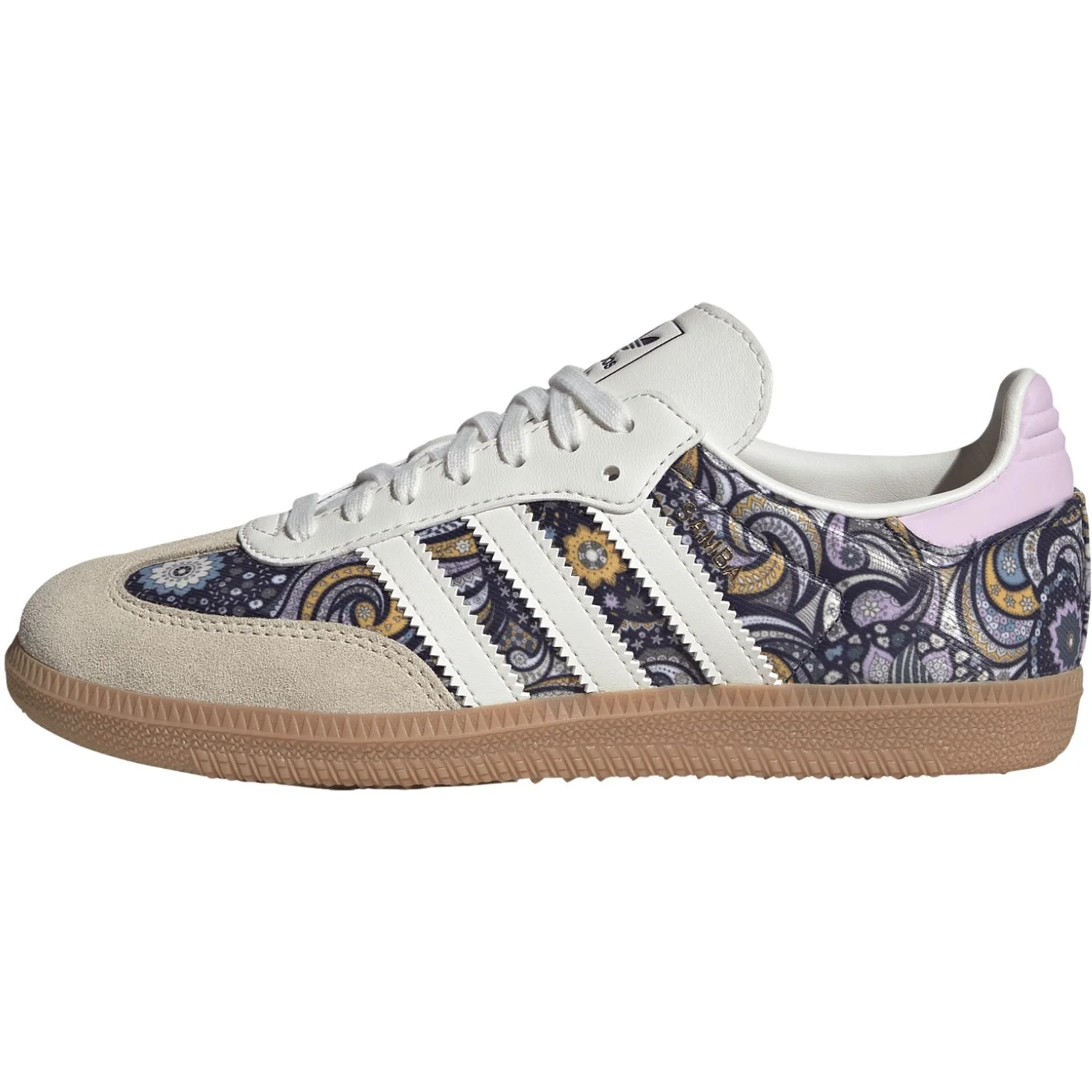 adidas Originals Core White Orchid Fusion Gum 2 Samba Og J Sneakers - Image 6