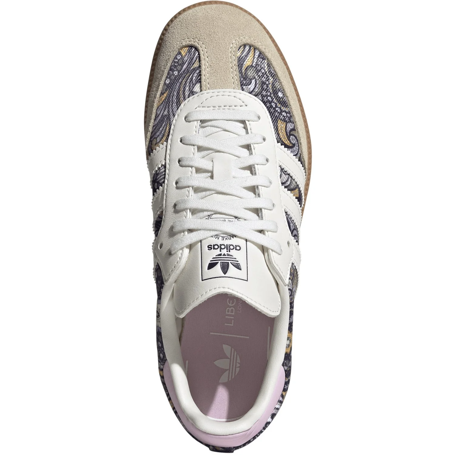 adidas Originals Core White Orchid Fusion Gum 2 Samba Og J Sneakers - Image 9