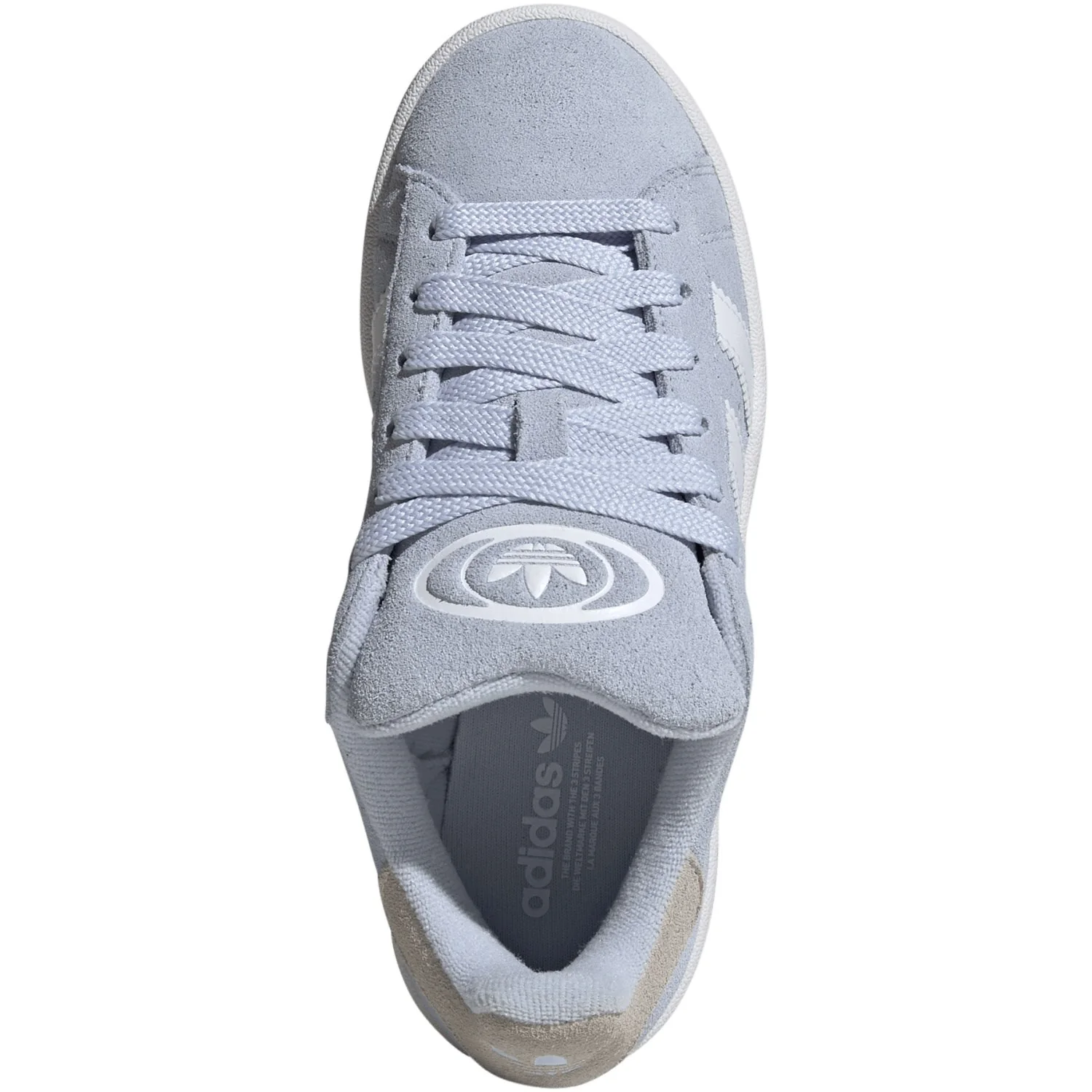 adidas Originals Crystal Sky/Ftwr White/Gum 2 Campus 00S J Sneakers - Image 9