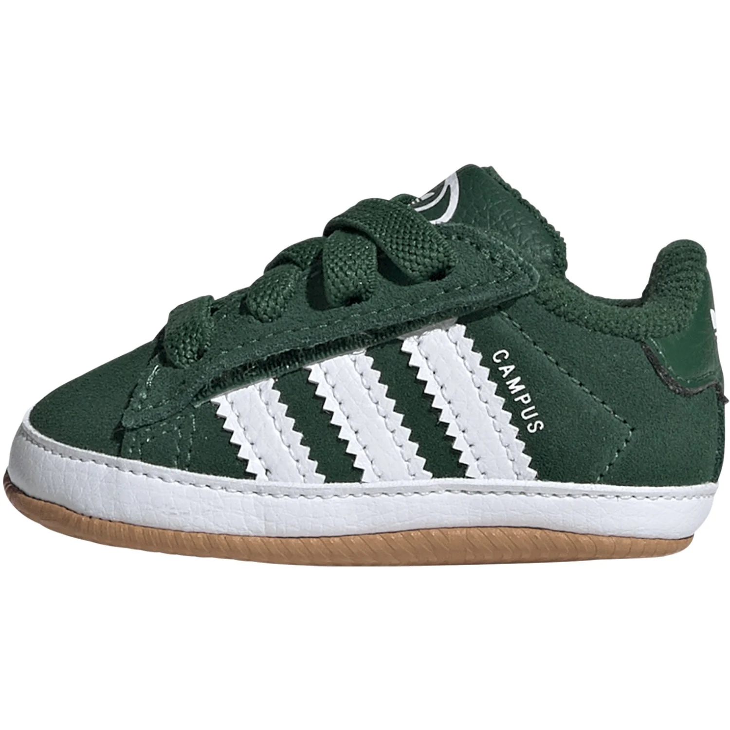 adidas Originals Dark Green/Ftwr White/Gum 2 Campus 00S Crib Sneakers - Image 6
