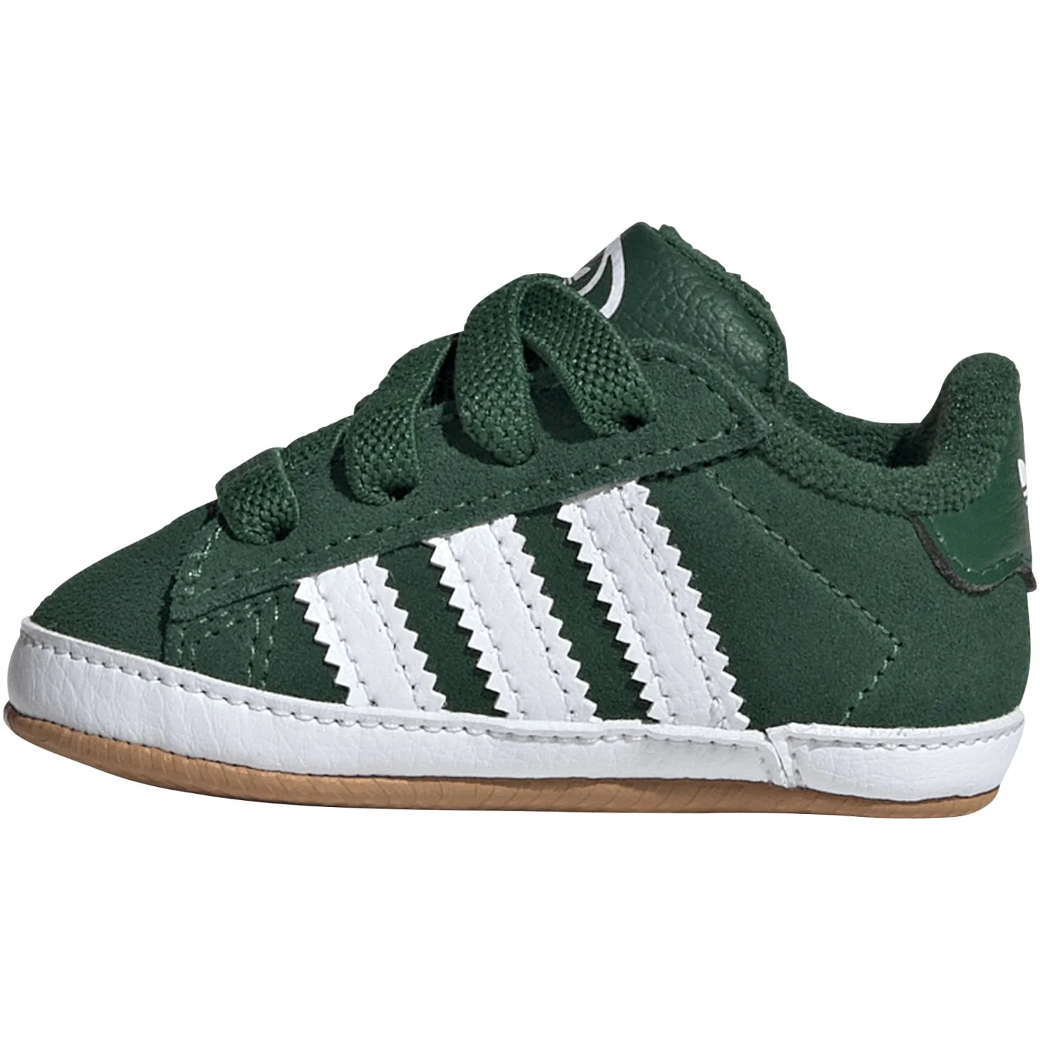 adidas Originals Dark Green/Ftwr White/Gum 2 Campus 00S Crib Sneakers - Image 7