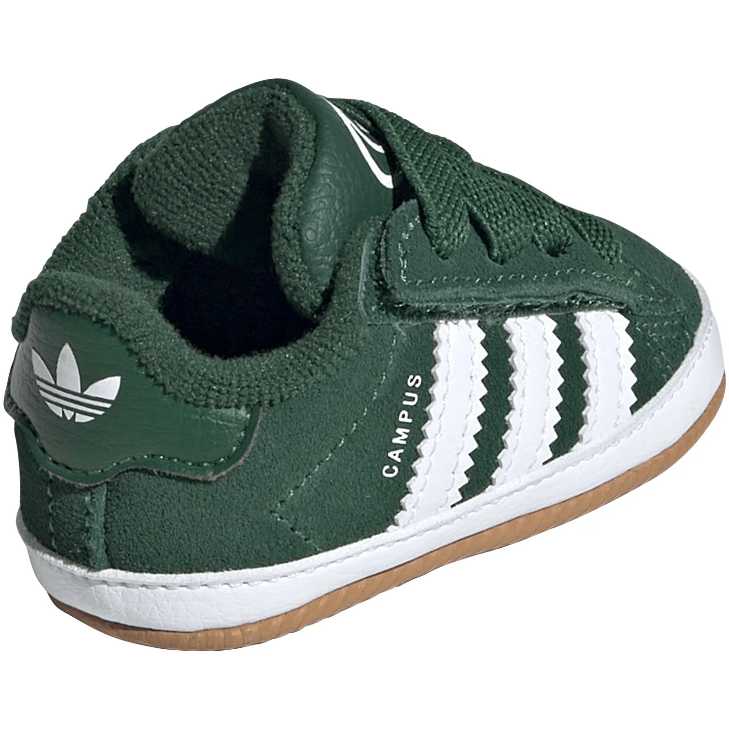 adidas Originals Dark Green/Ftwr White/Gum 2 Campus 00S Crib Sneakers - Image 8