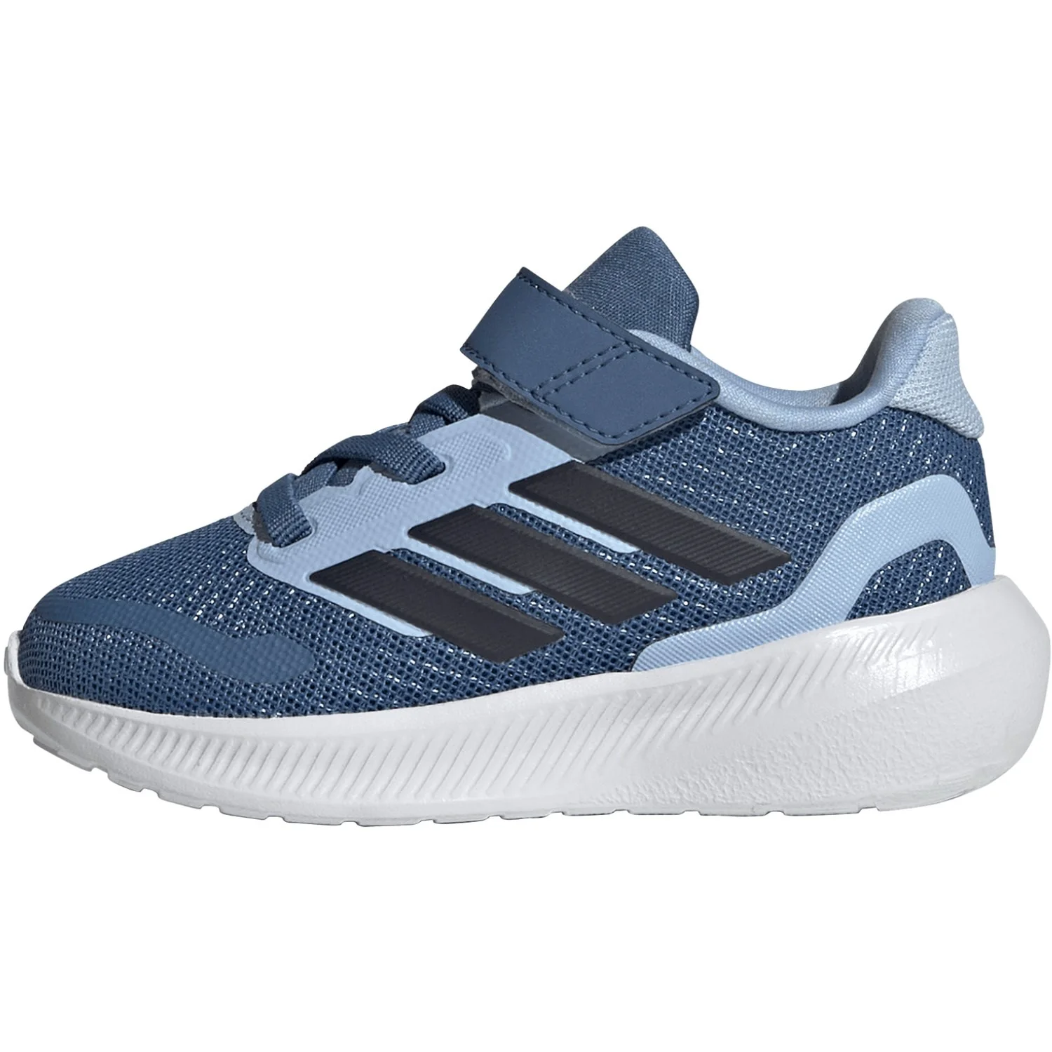 adidas Originals Dusky Ink/Legend Ink/Glow Blue Runfalcon 5 El I Sneakers - Image 12