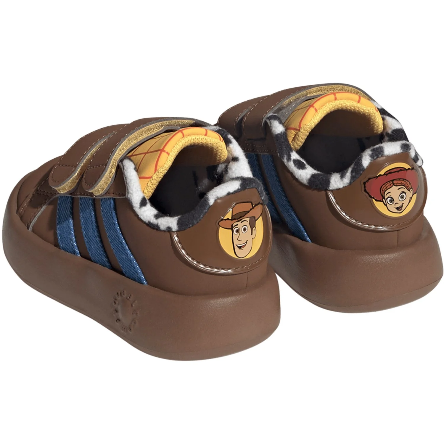adidas Originals Dust Rust/Bright Royal/Solar Gold Grand Court Toystory Cf I Sneakers - Image 11