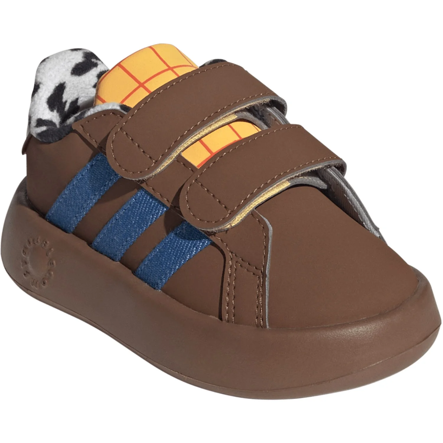 adidas Originals Dust Rust/Bright Royal/Solar Gold Grand Court Toystory Cf I Sneakers - Image 2