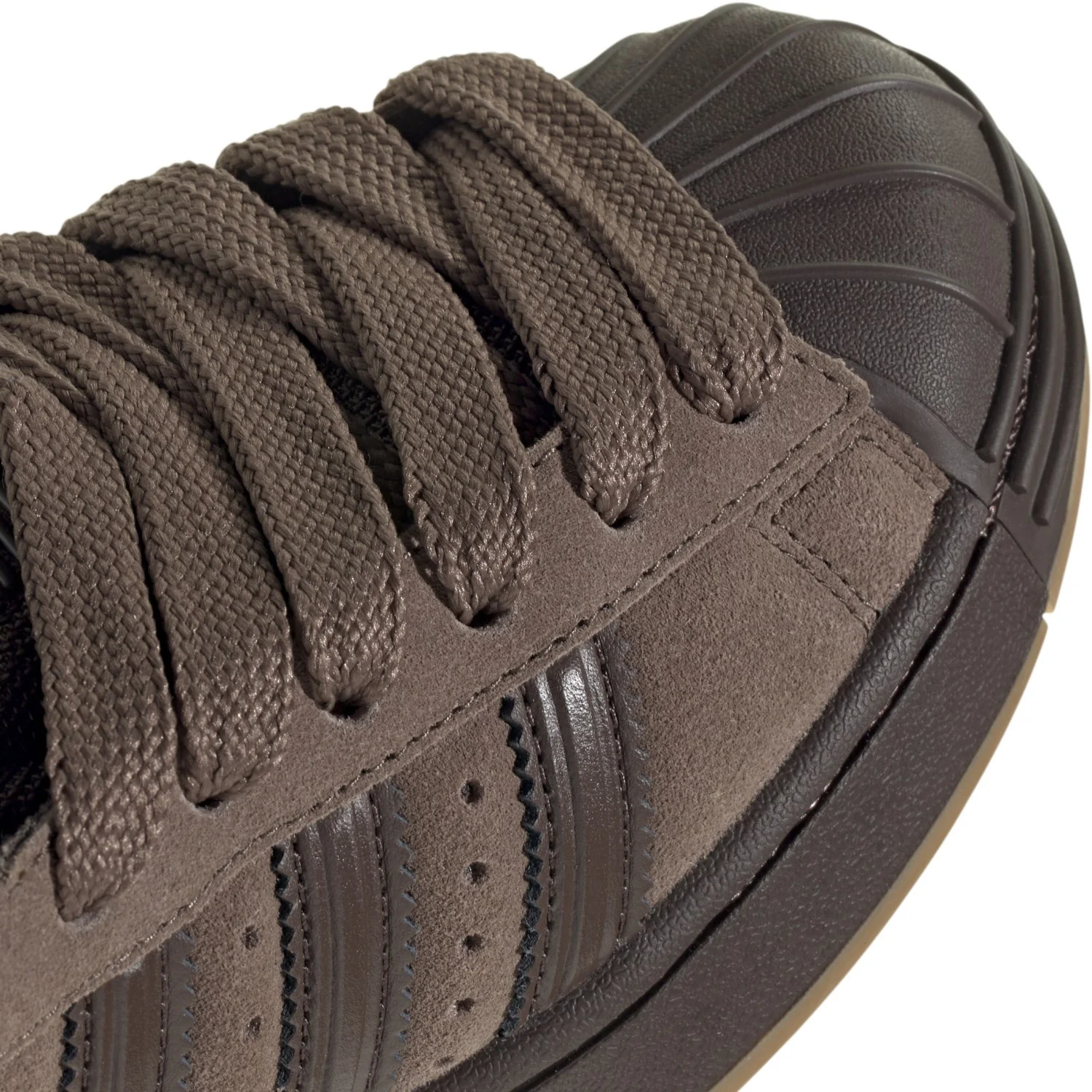 adidas Originals Earth Strata Brown Gum4 Superstar St J Sneakers - Image 3