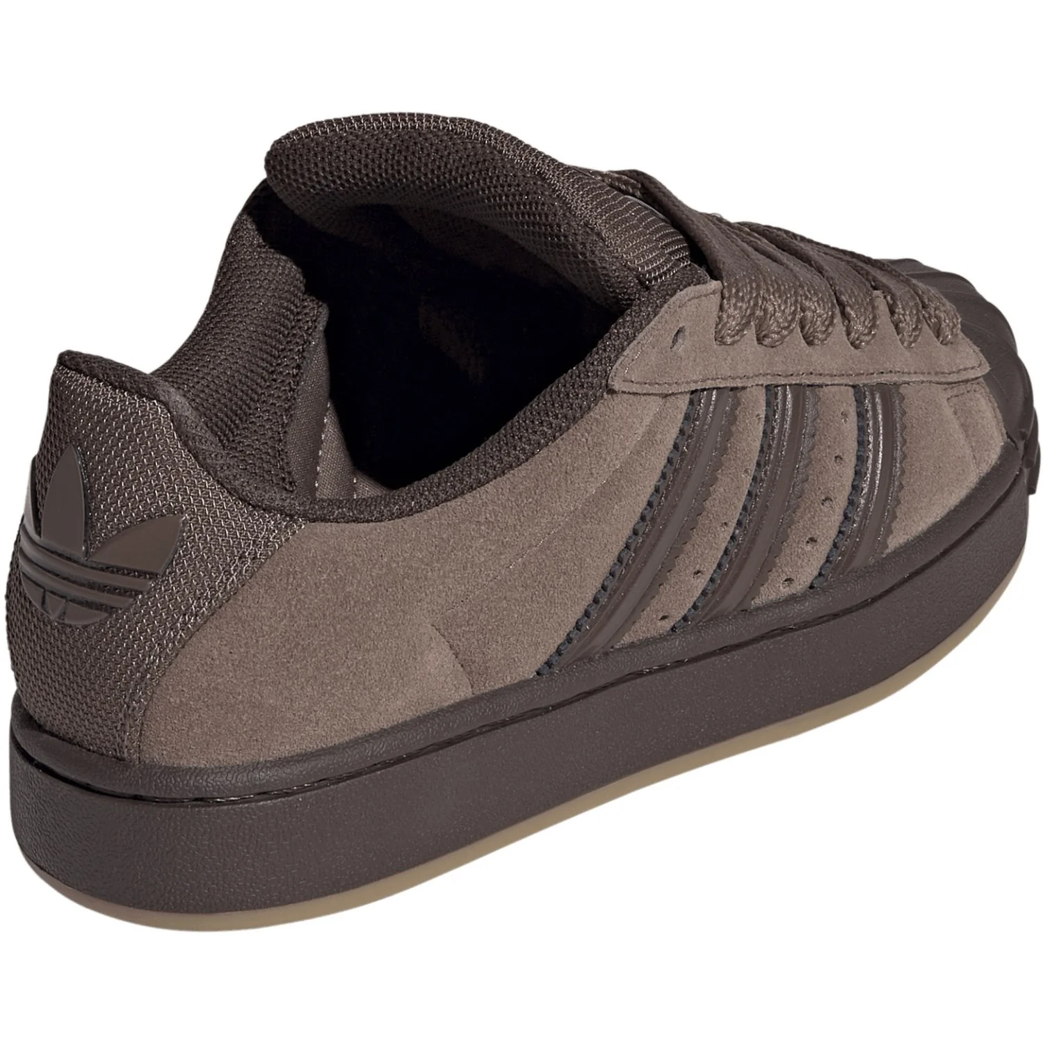 adidas Originals Earth Strata Brown Gum4 Superstar St J Sneakers - Image 6