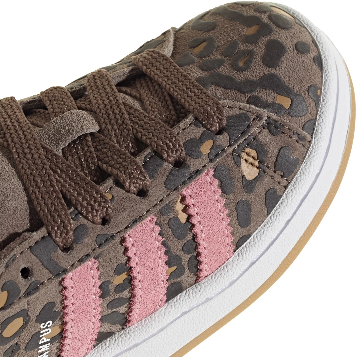 adidas Originals Earth Strata Ftwr White Glow Pink Campus 00S C Sneakers - Image 3