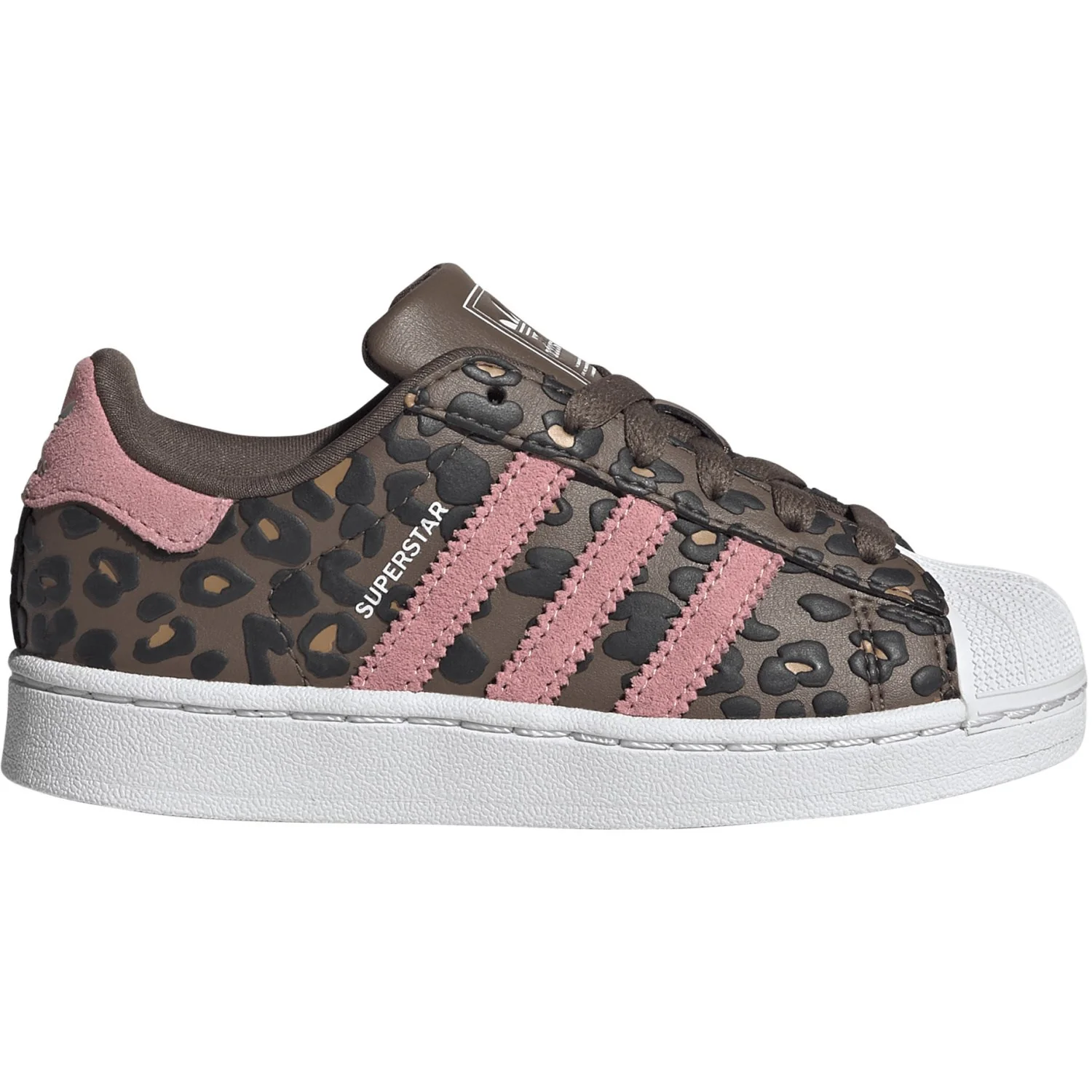 adidas Originals Earth Strata Glow Pink Core Black Superstar Ii C Sneakers