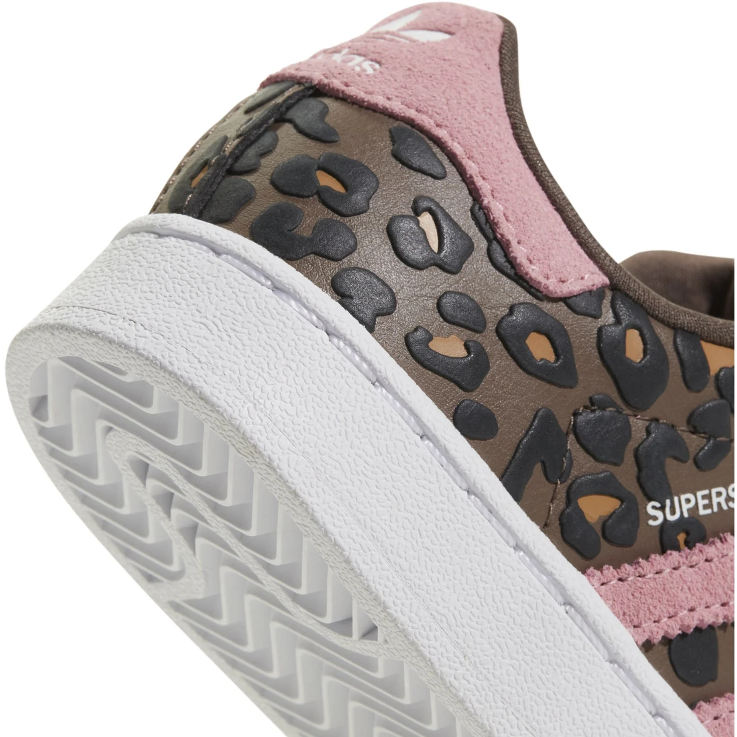 adidas Originals Earth Strata Glow Pink Core Black Superstar Ii C Sneakers - Image 4