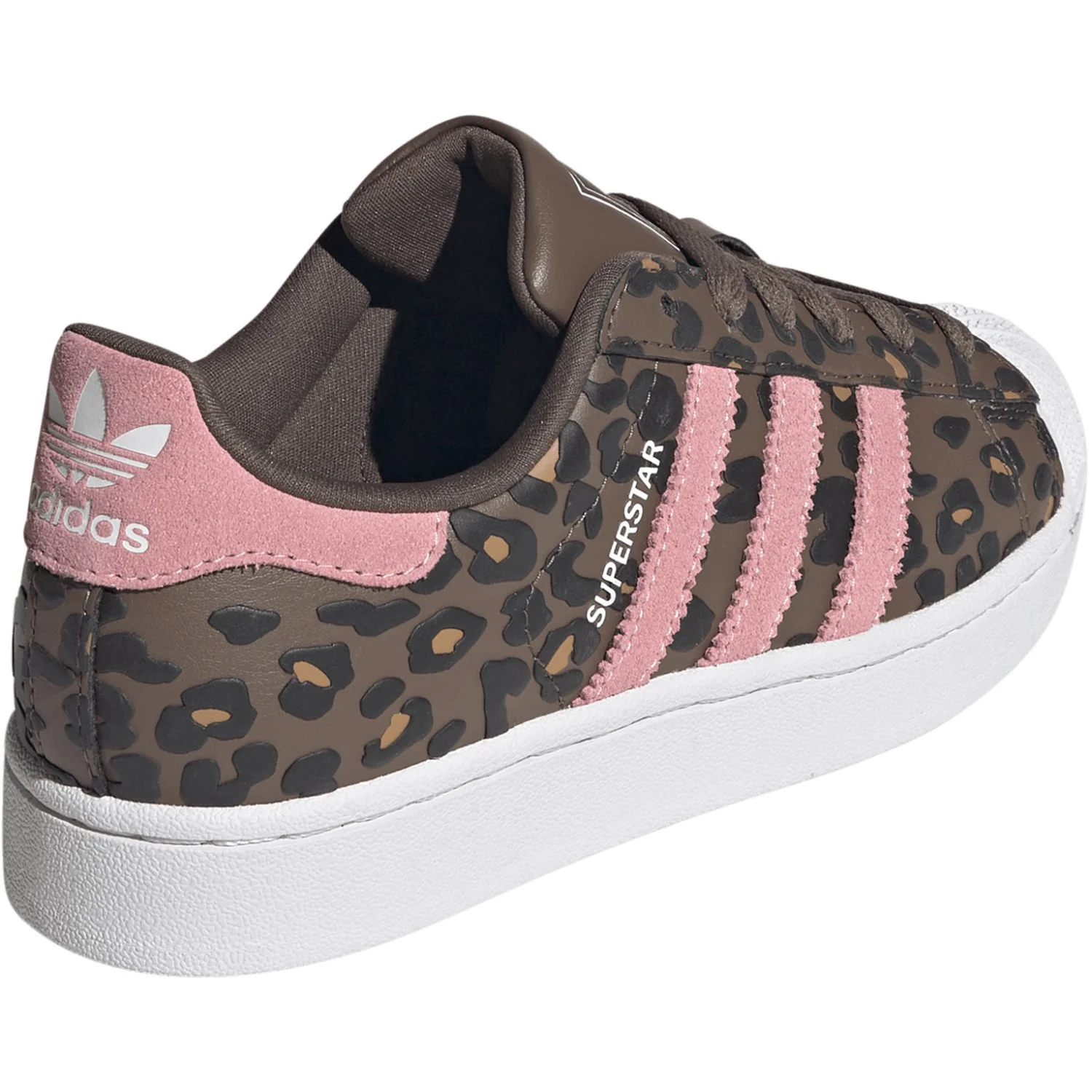 adidas Originals Earth Strata Glow Pink Core Black Superstar Ii J Sneakers - Image 6