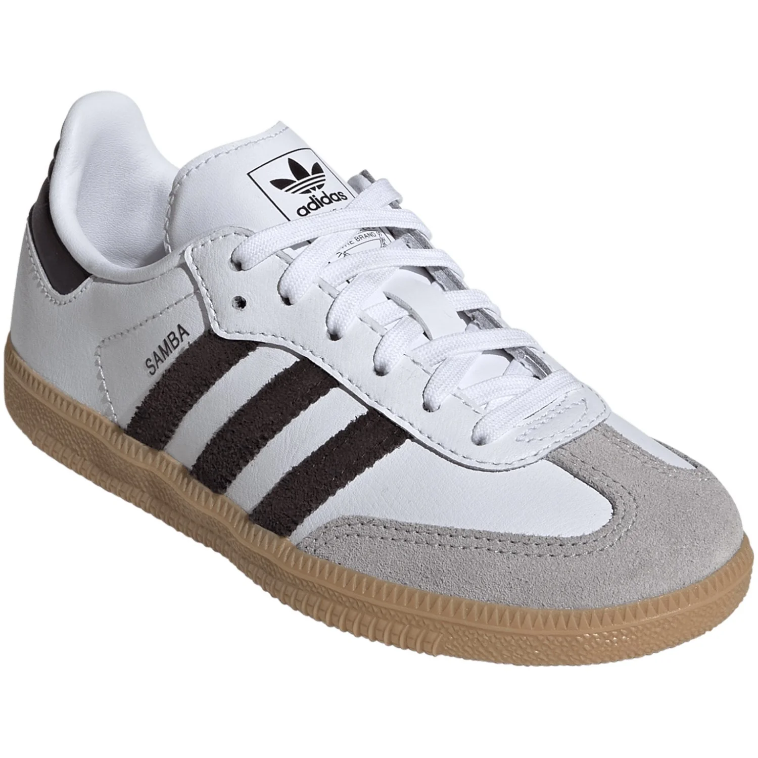 adidas Originals Ftwr White/Aurora Coffee/Gum 3 Samba Og C Sneakers - Image 2